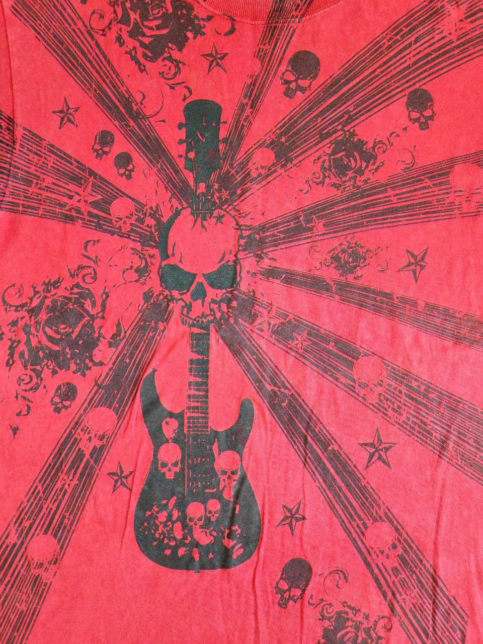 Other Rock Skull Guitar 00's Vintage T Shirt Medium 20.5/30 Size US M / EU 48-50 / 2 - 2 Thumbnail