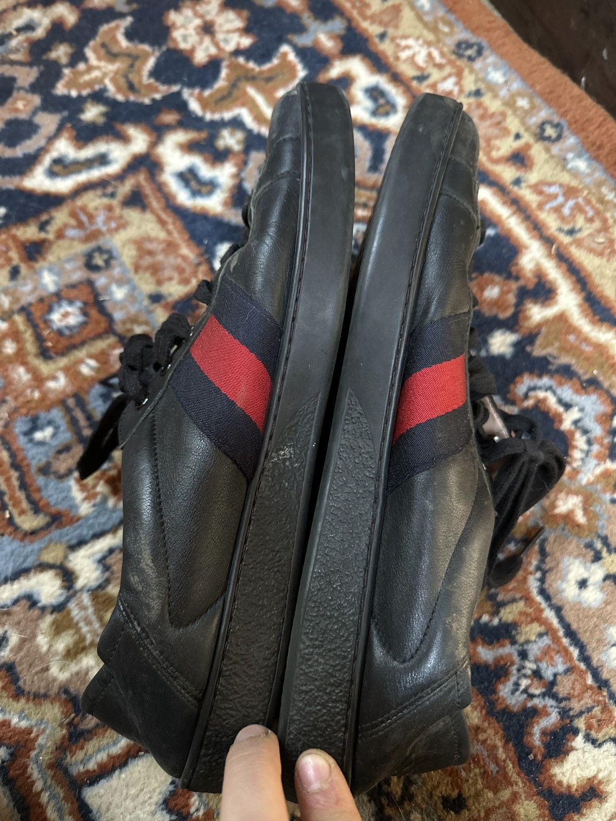 Gucci Gucci Low Top Size US 11 / EU 44 - 2 Thumbnail