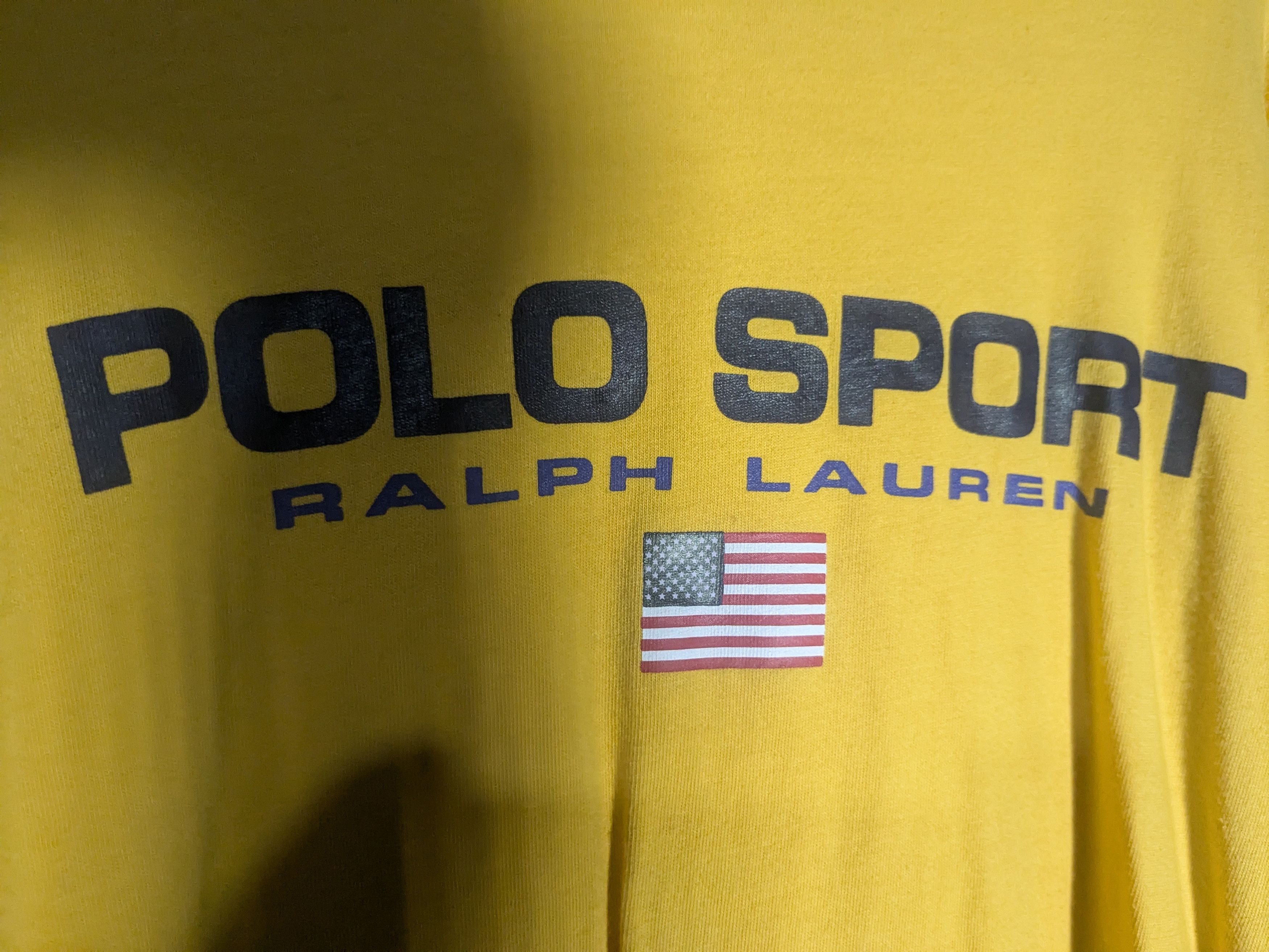 Ralph Lauren polosport long sleeve t-shirt authentic 90's made in USa Size US XL / EU 56 / 4 - 9 Thumbnail
