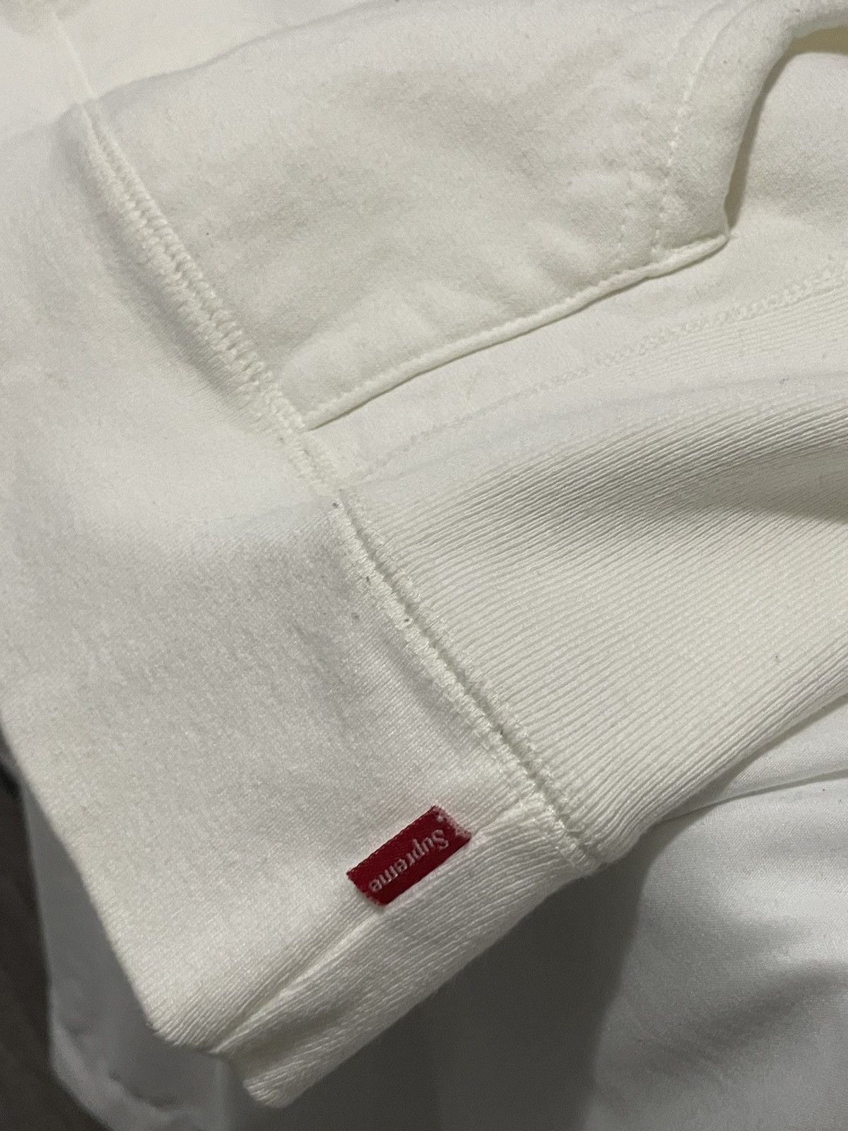 Comme des Garcons × Supreme Supreme CDG Box Logo Hooded Sweatshirt White M Size US M / EU 48-50 / 2 - 6 Thumbnail