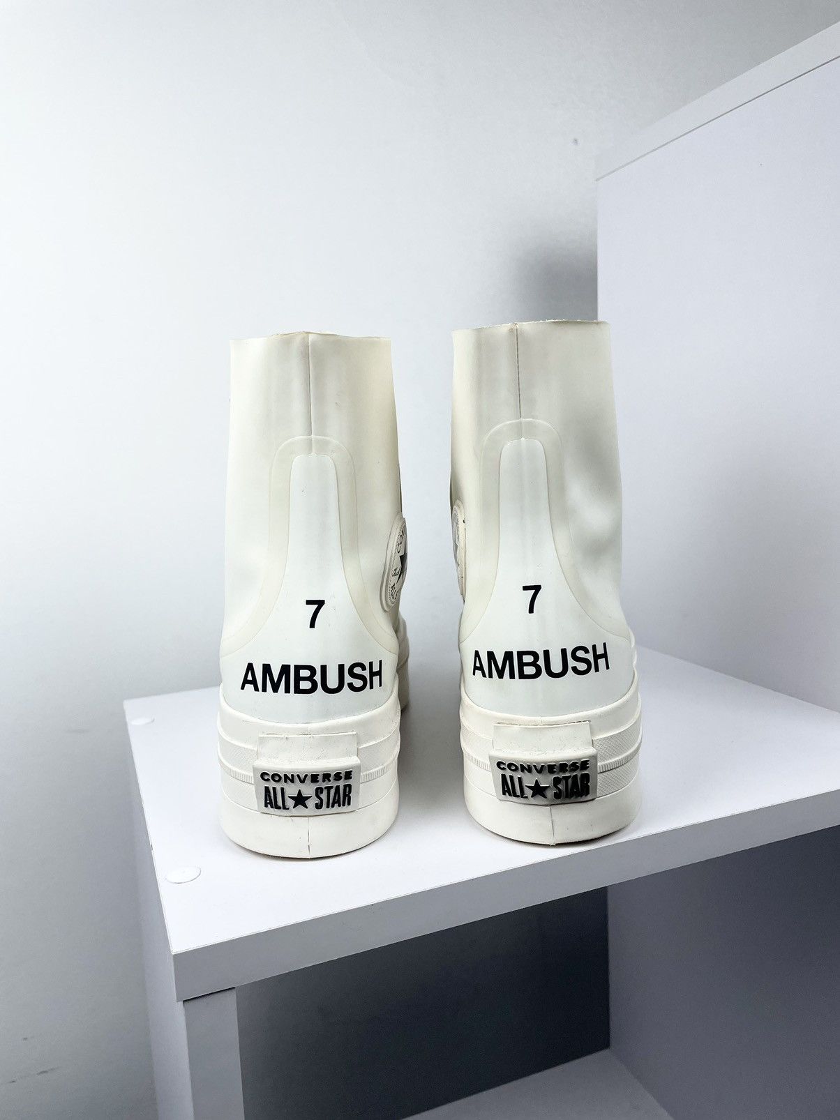 Ambush Design × Converse Converse x Ambush Chuck 70 Hi Bunny Boot Alyx White Shoes Size US 7 / EU 40 - 6 Thumbnail