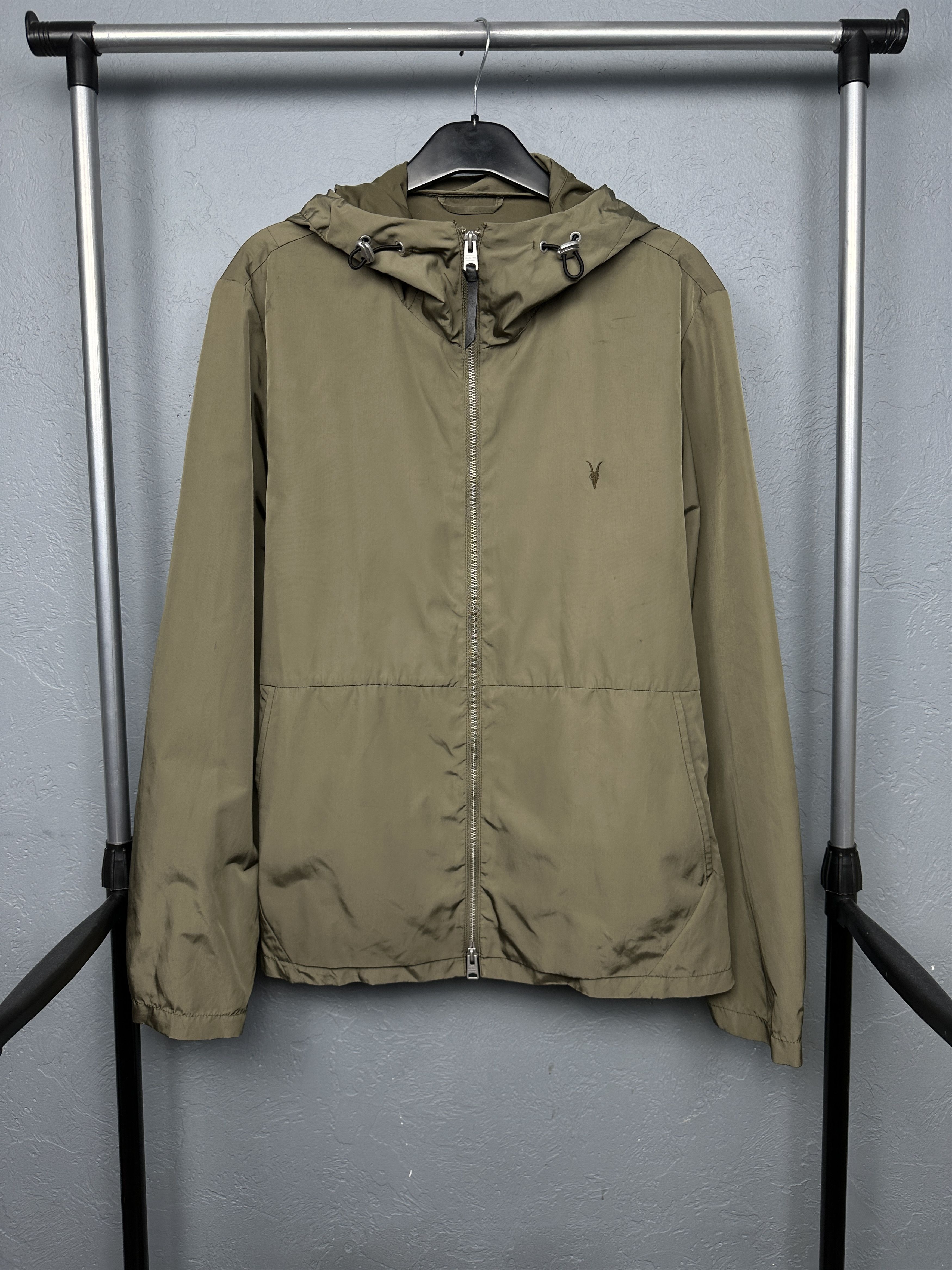 Allsaints Allsaints Mens Nylon Windbreaker Jacket Size US XXL / EU 58 / 5 - 1 Thumbnail
