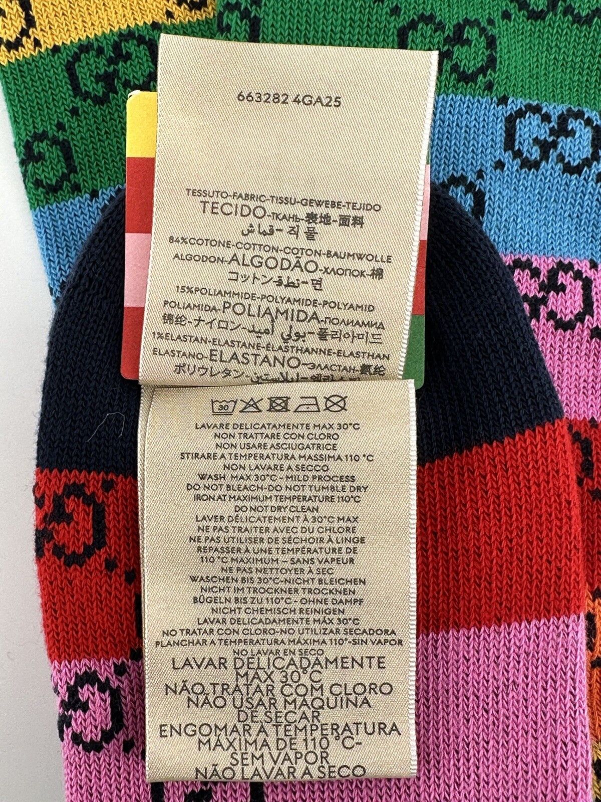 Gucci New Gucci Socks Size-40-41 / L /US- 10-11 Size ONE SIZE - 6 Thumbnail