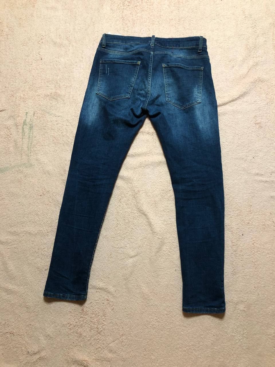Dsquared2 DSQUARED2 blue jeans crazy Y2K logo made in Italy Size US 32 / EU 48 - 22 Thumbnail