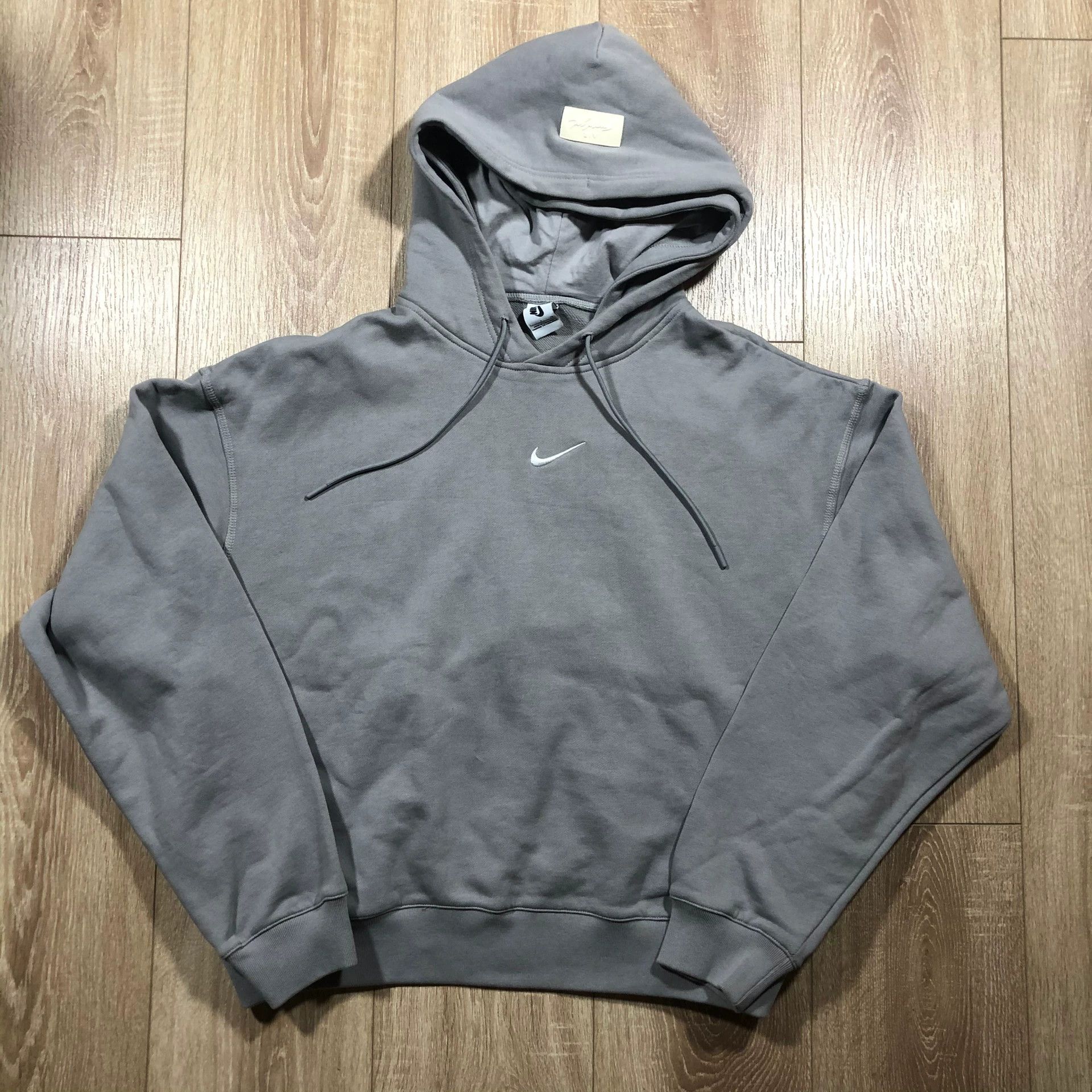Visvim Nike x Fear Of God Gray Hoodie Size US S / EU 44-46 / 1 - 1 Thumbnail