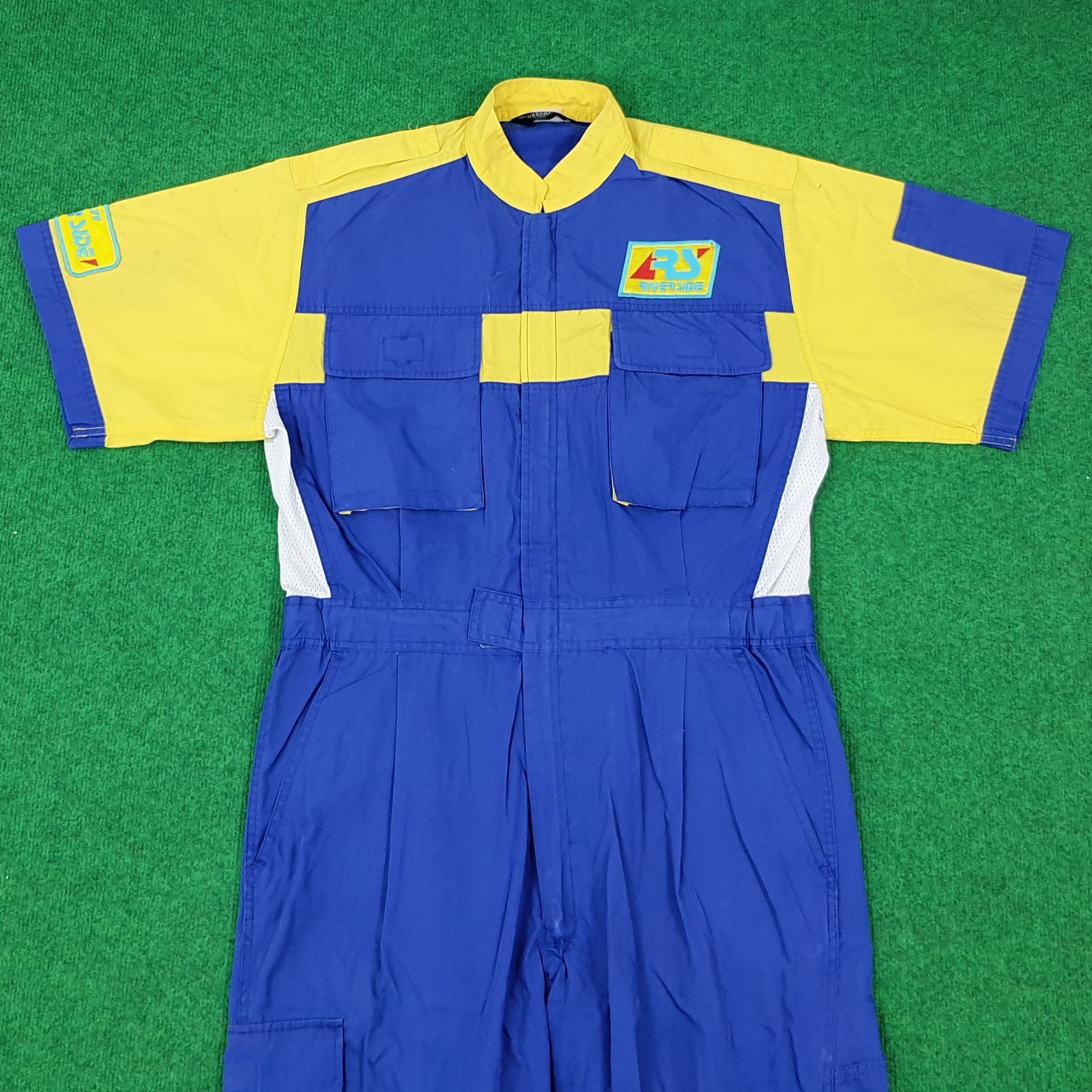 Vintage Vintage River Side Staff Racing Workwear Coverall Size US M / EU 48-50 / 2 - 3 Thumbnail