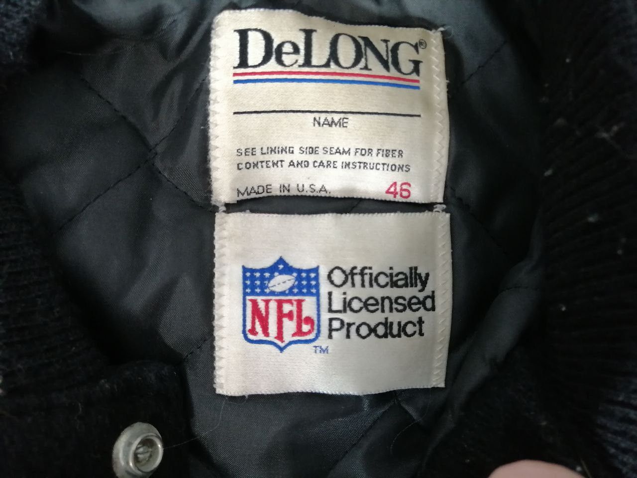 NFL NFL Oakland Raiders Wool Leather Varsity Jacket Size US S / EU 44-46 / 1 - 5 Thumbnail