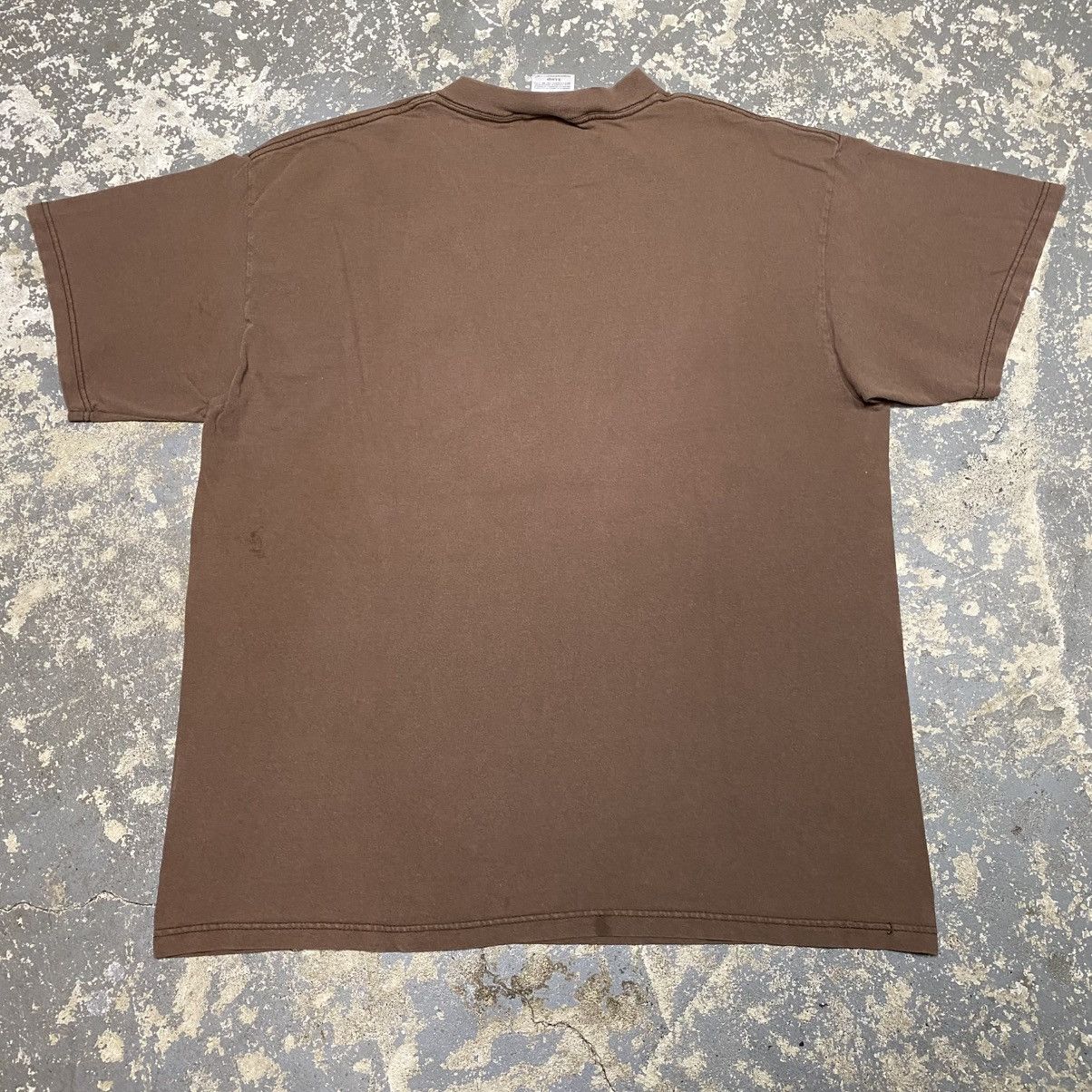 Vintage Vintage Sesame Street Sesame Place Brown Faded 90s Tshirt Size US XL / EU 56 / 4 - 5 Thumbnail