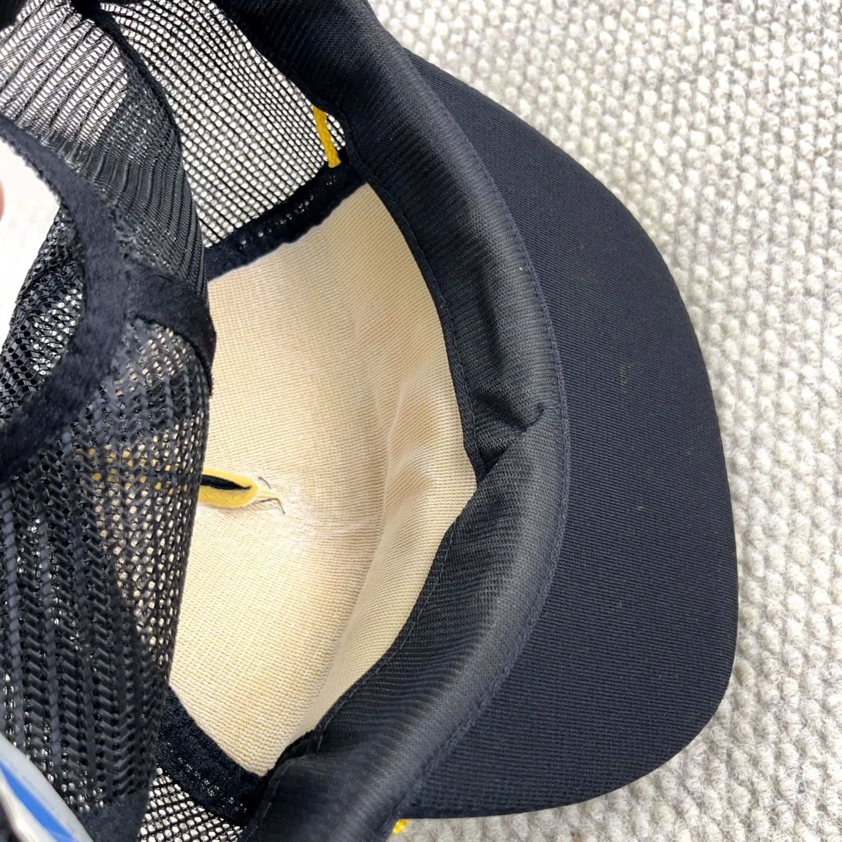 Vintage VINTAGE Mel Tillis Trucker Hat Cap Snapback Black Yellow Country Music Band Leaf Size ONE SIZE - 5 Thumbnail
