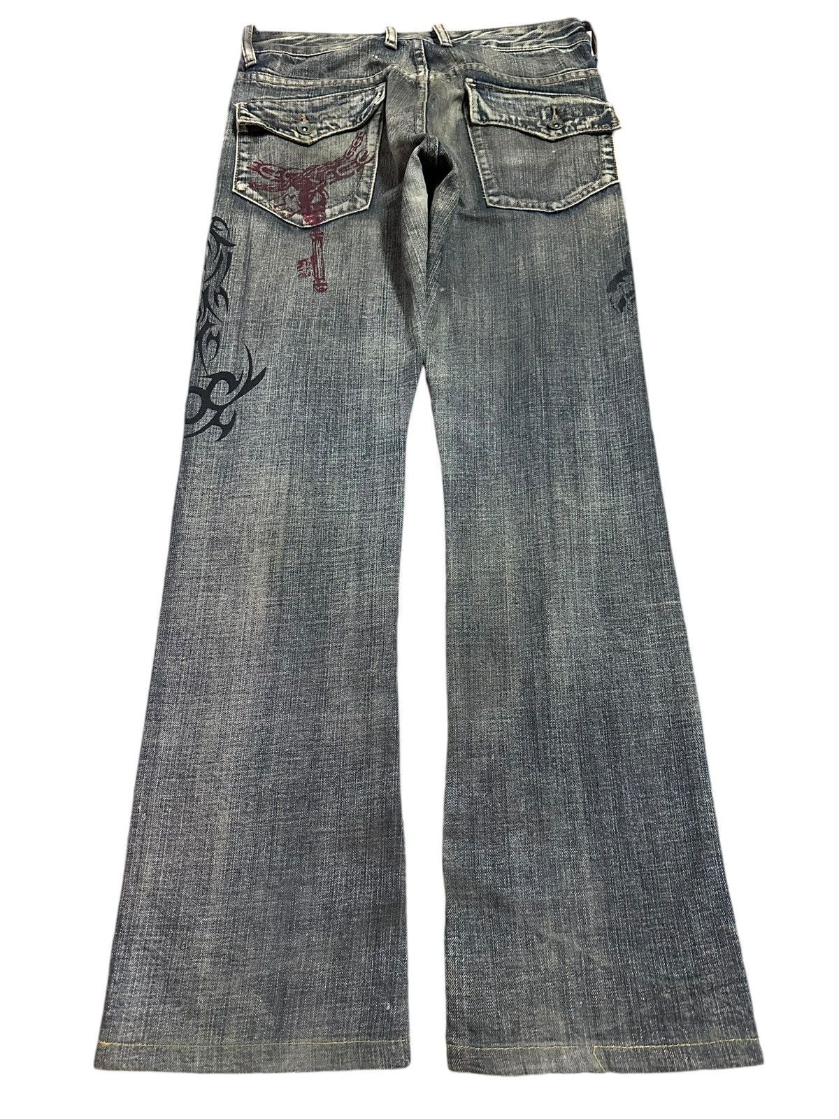 Japanese Brand Semantic Design Mud Wash Denim Size US 30 / EU 46 - 2 Thumbnail