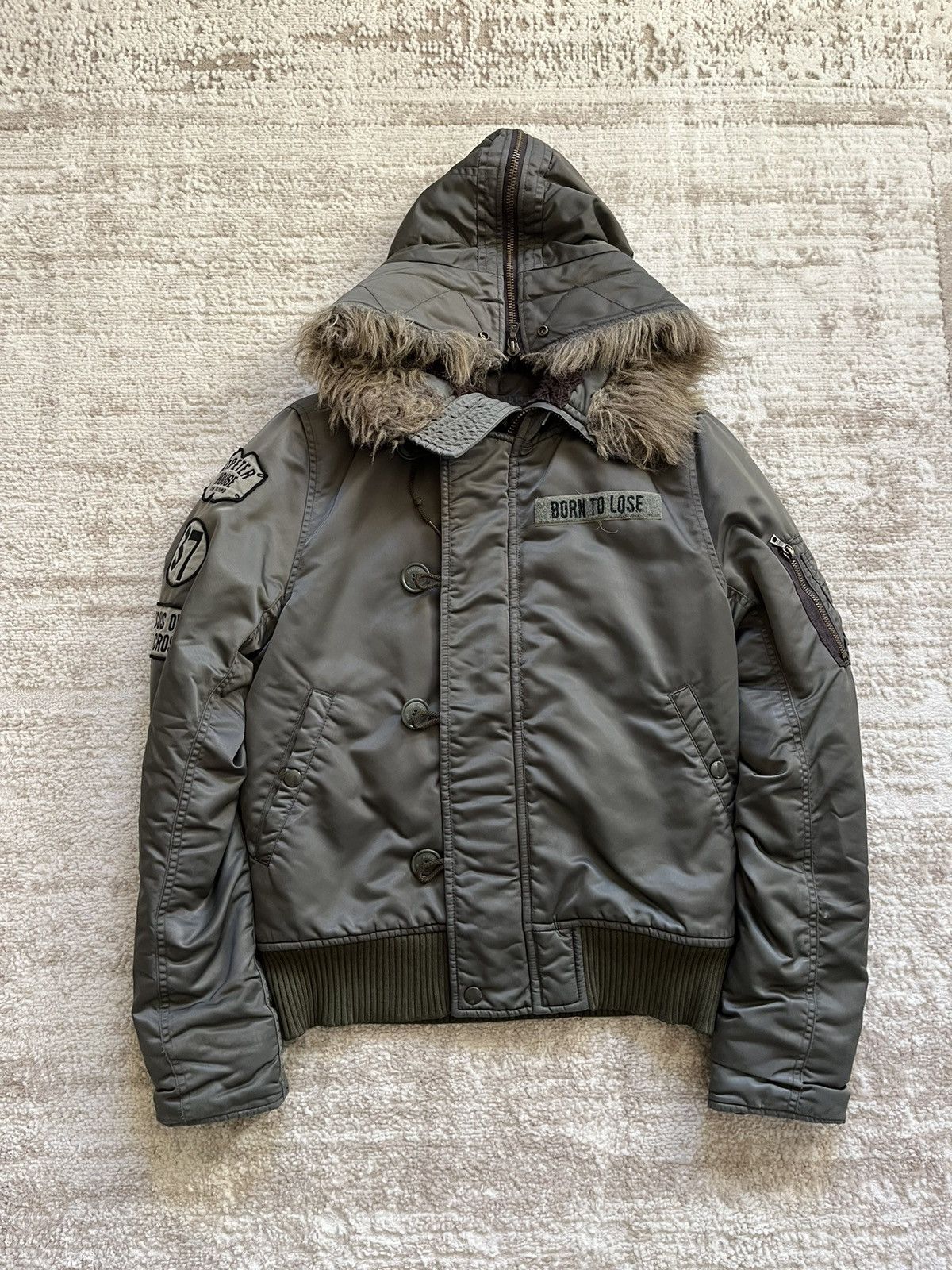 Hysteric Glamour Hysteric Glamour N2B Bomber Jacket Size US S / EU 44-46 / 1 - 1 Thumbnail
