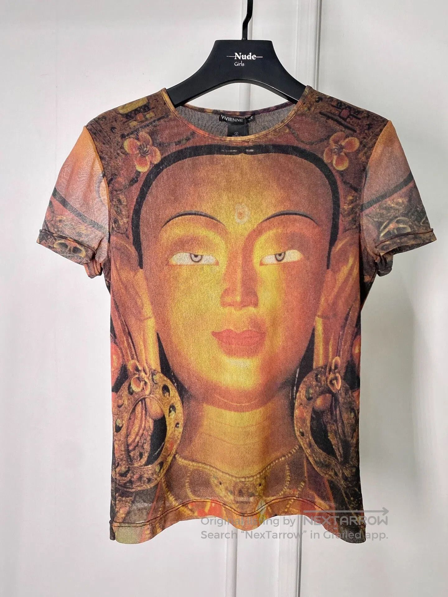 Vivienne Tam vivienne tam buddha graphic short sleeve top. Size M / US 6-8 / IT 42-44 - 1 Thumbnail