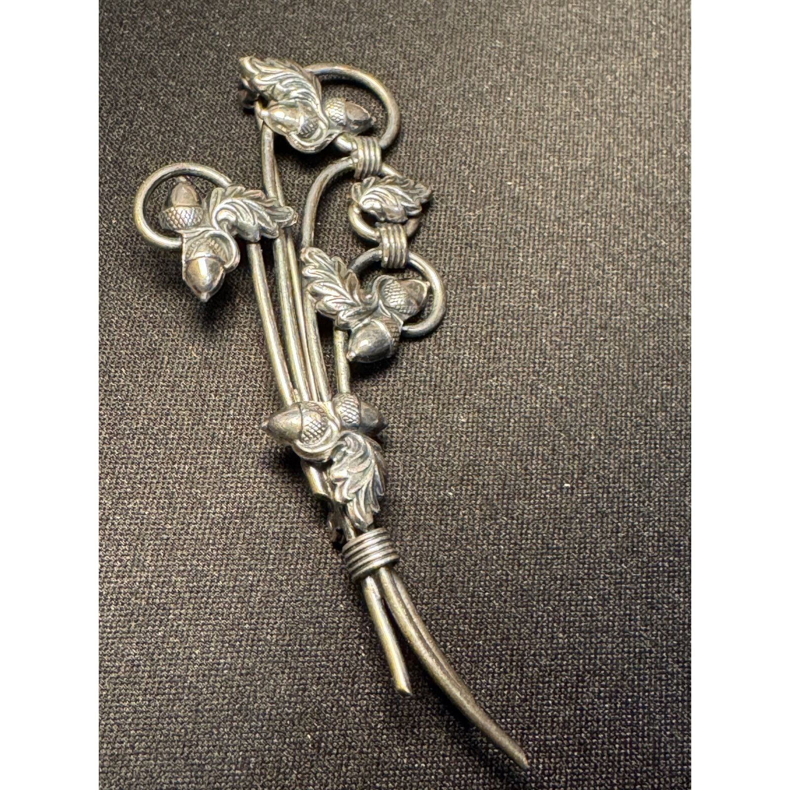 Other Vintage Danecraft Sterling Silver Acorn Brooch Size ONE SIZE - 1 Thumbnail