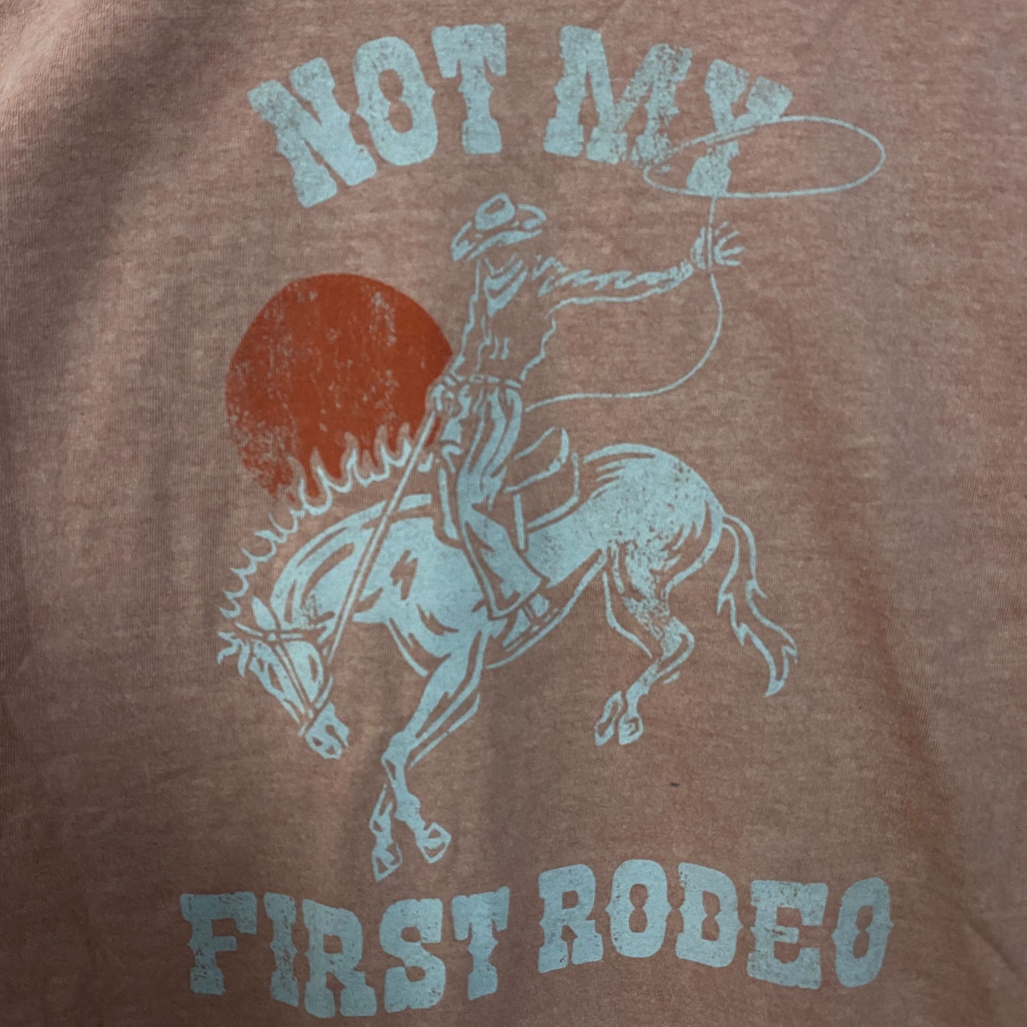 Other Not My First Rodeo Cowboy Vintage Style Graphic T-Shirt Larg Size US L / EU 52-54 / 3 - 2 Thumbnail