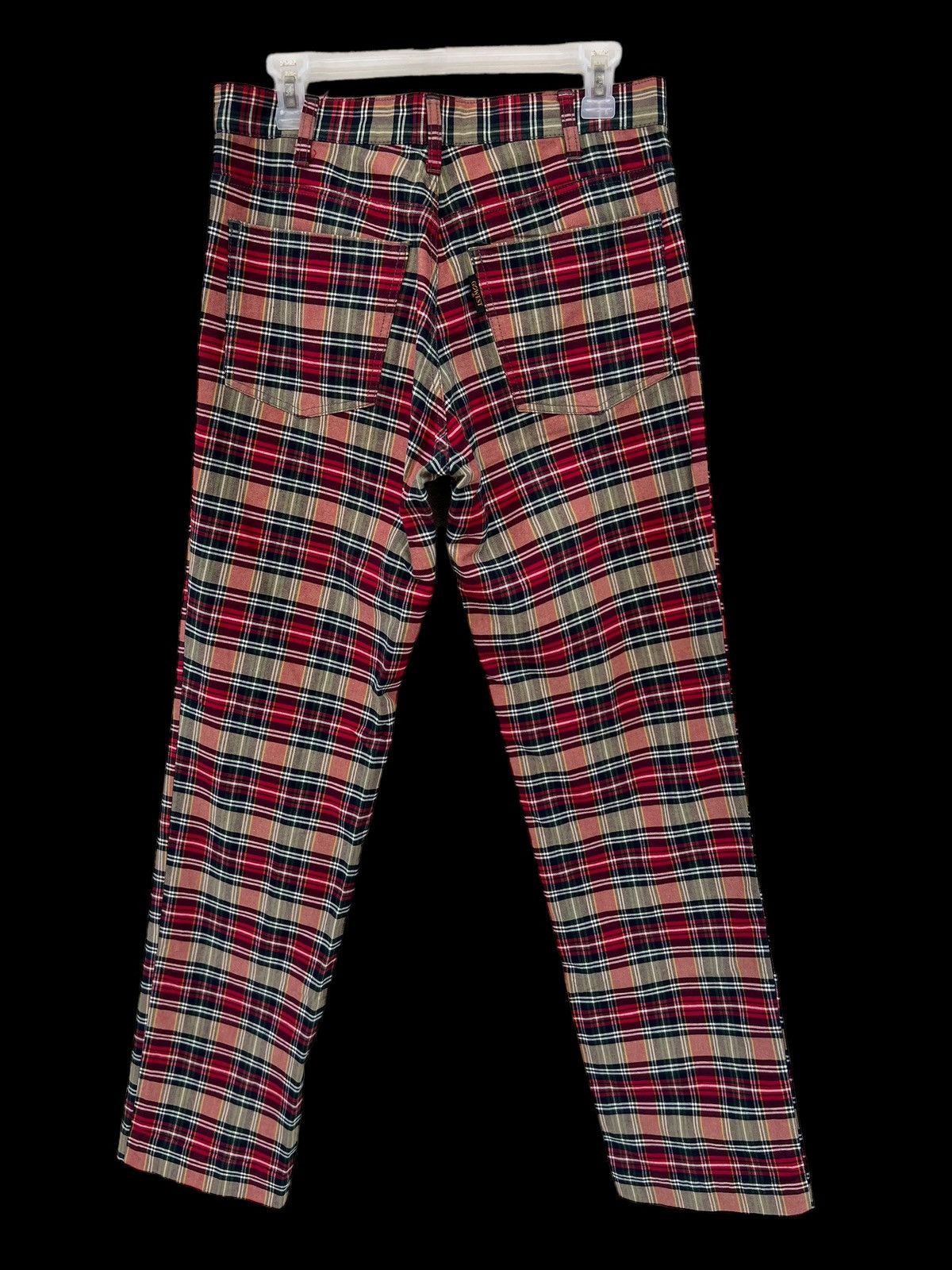 Vintage GOWEST Japan Tartan Plaid Check Trouser Pant Size US 30 / EU 46 - 13 Thumbnail