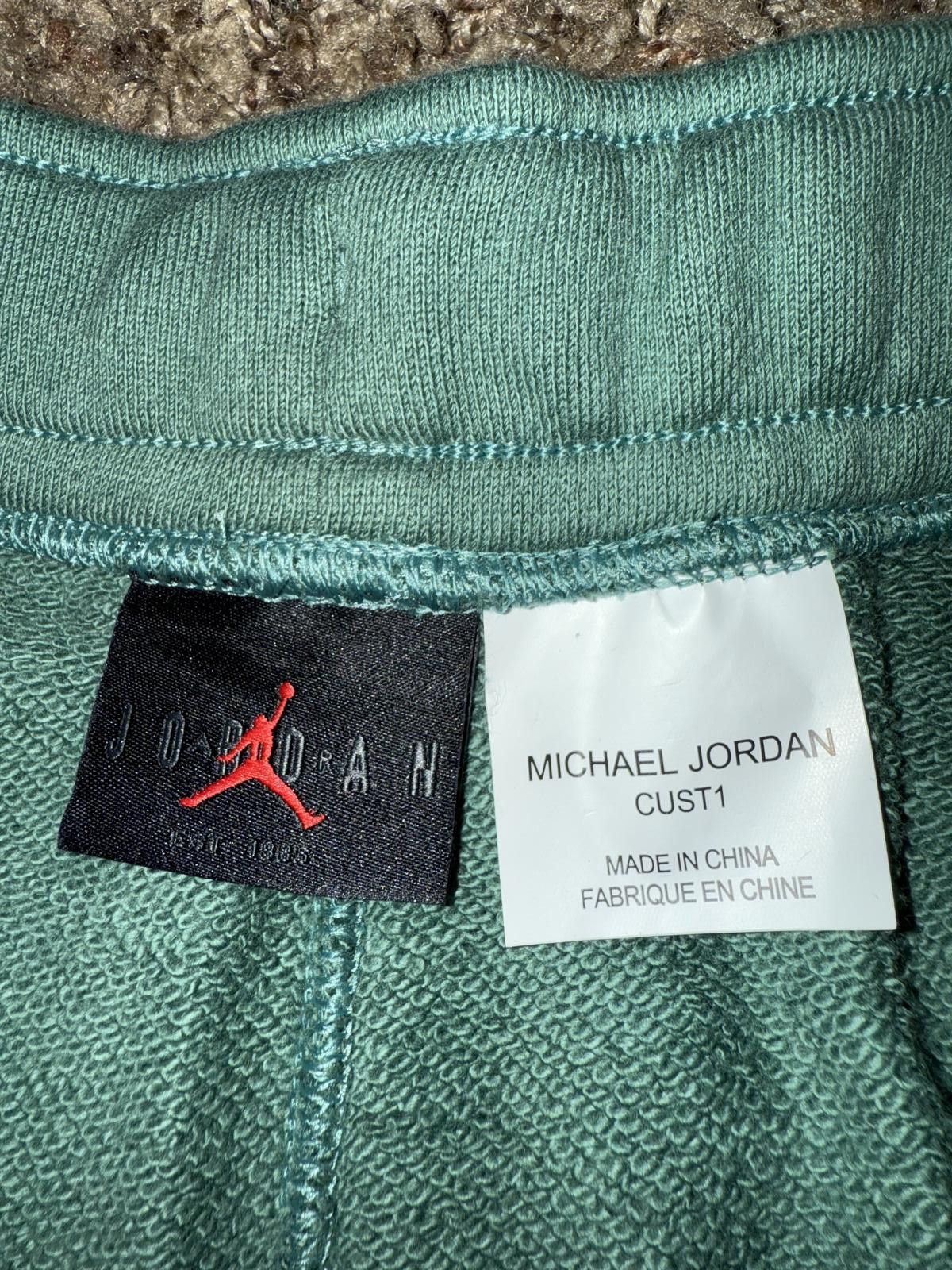 Nike Jordan Men’s Nina Chanel Abney Fleece Black Shorts Sample Size US 32 / EU 48 - 5 Thumbnail