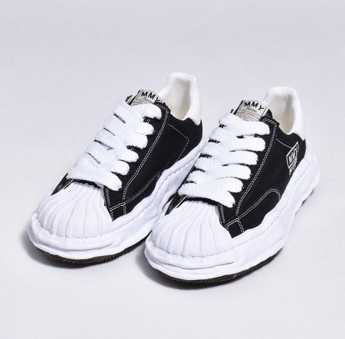 Maison MIHARA YASUHIRO MIHARA YASUHIRO shoes blakey original sole canvas Low-Top 42 Size US 9 / EU 42 - 3 Thumbnail