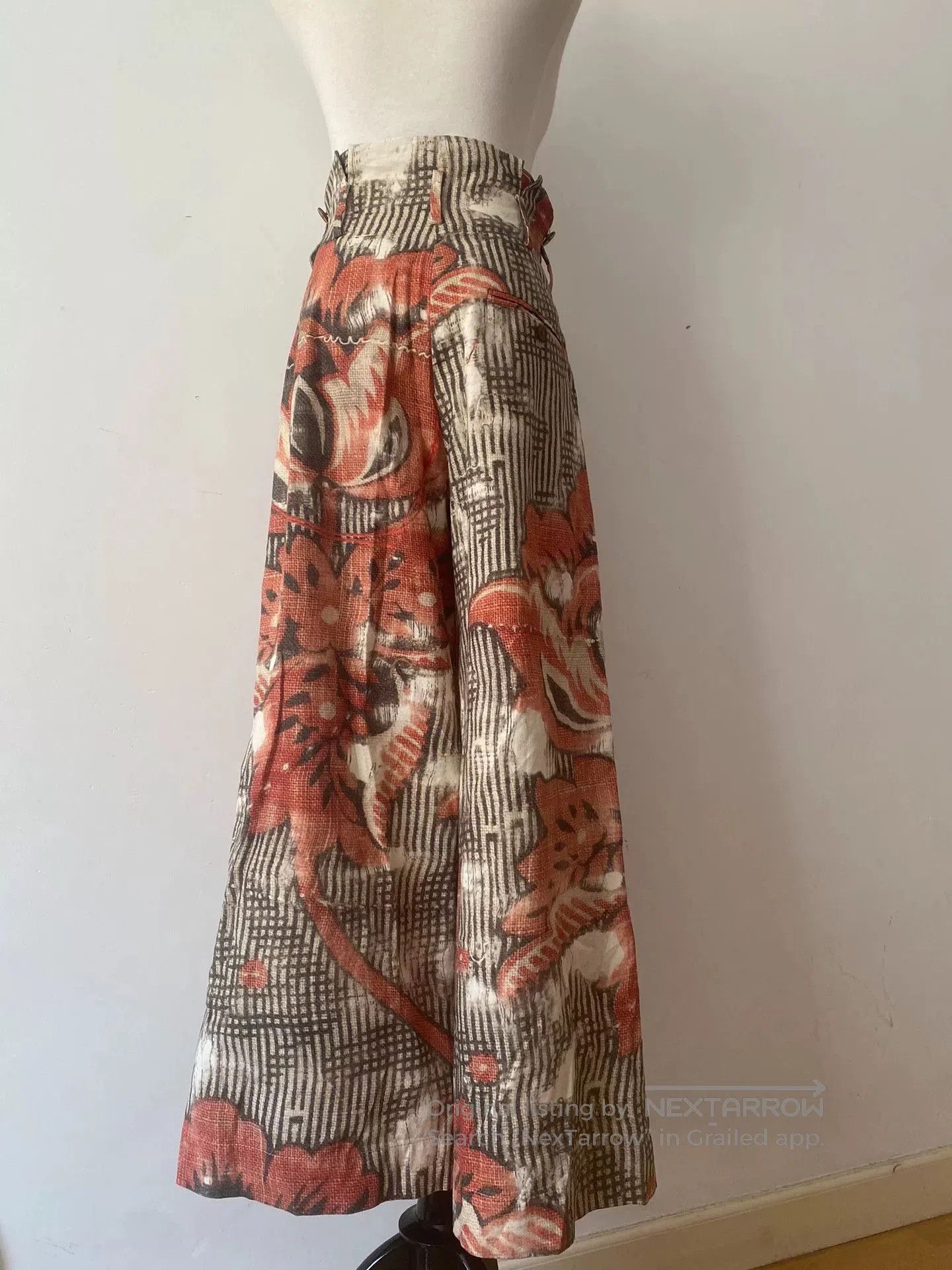 Vivienne Westwood vivienne westwood high-waist wide-leg trousers. Size 25" / US 0 / IT 36 - 2 Thumbnail