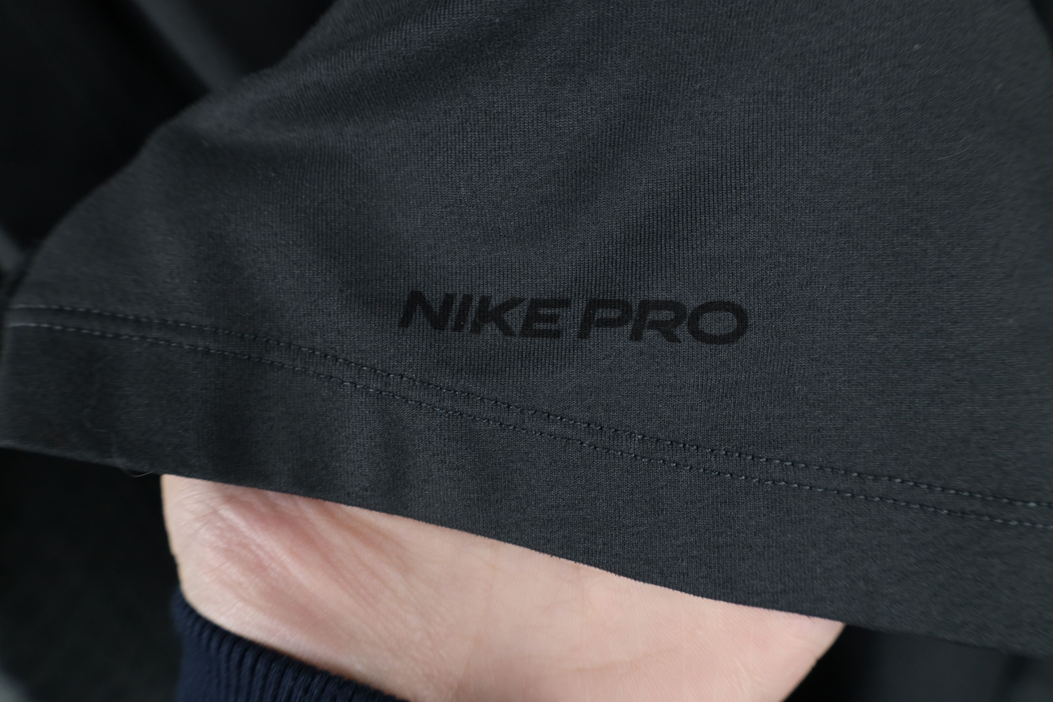 Nike × Vintage Nike Pro Fleece Lined Thermal Training Long Sleeve T-Shirt Size US L / EU 52-54 / 3 - 5 Thumbnail