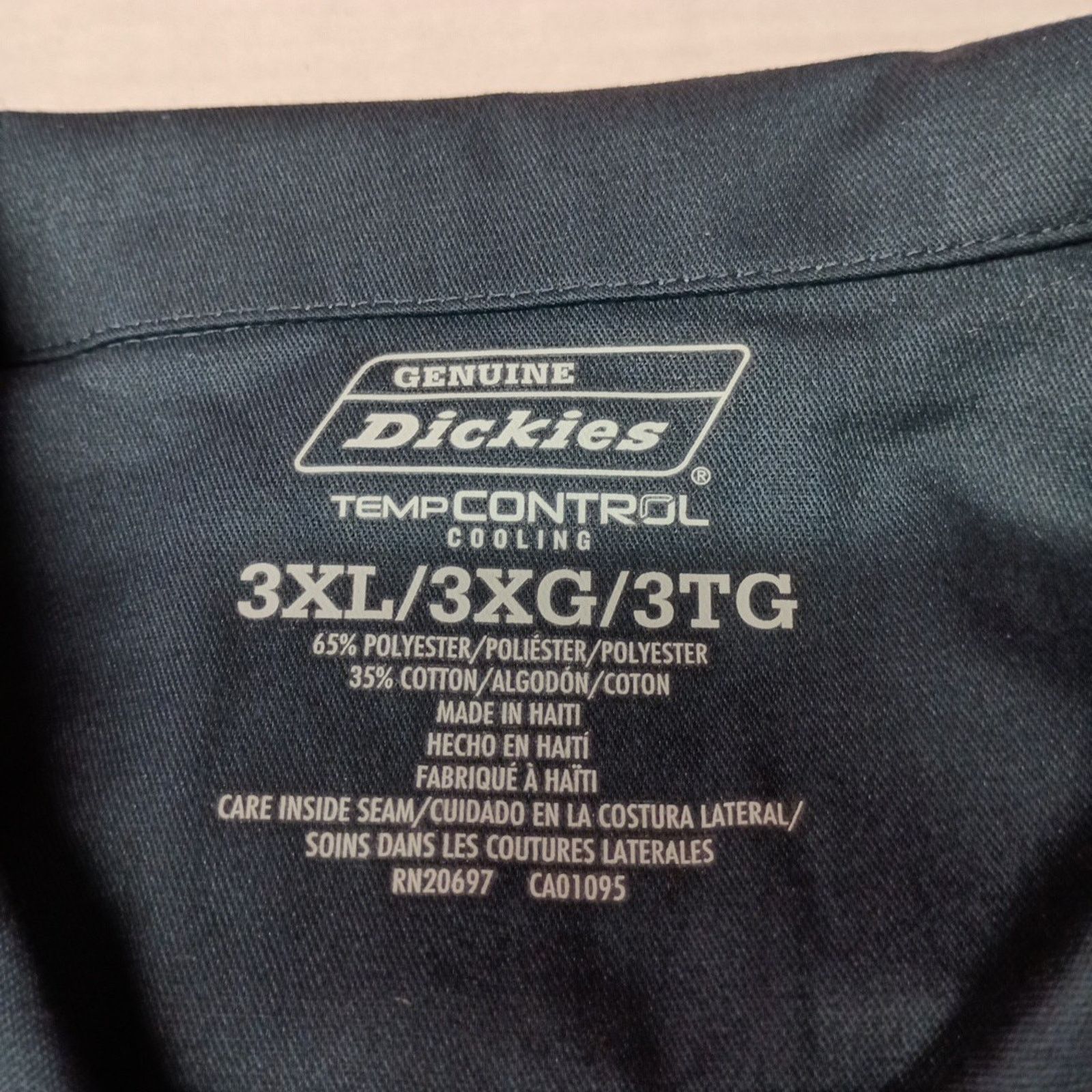 Dickies Dickies Essential Work Shirt Mens Size 3XL Blue Temp Control Size US XXL / EU 58 / 5 - 3 Thumbnail
