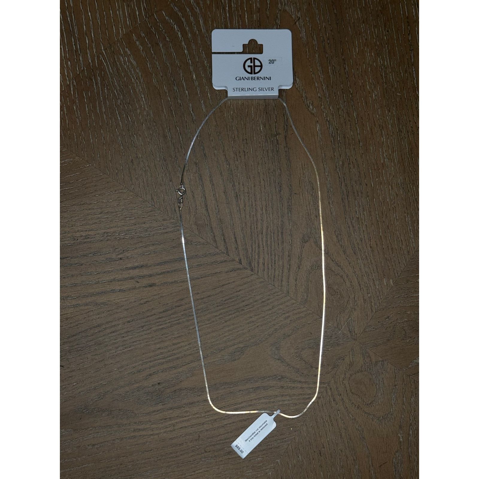 Giani Bernini Giani Bernini Sterling Silver Snake Chain Necklace 20” Size ONE SIZE - 2 Thumbnail