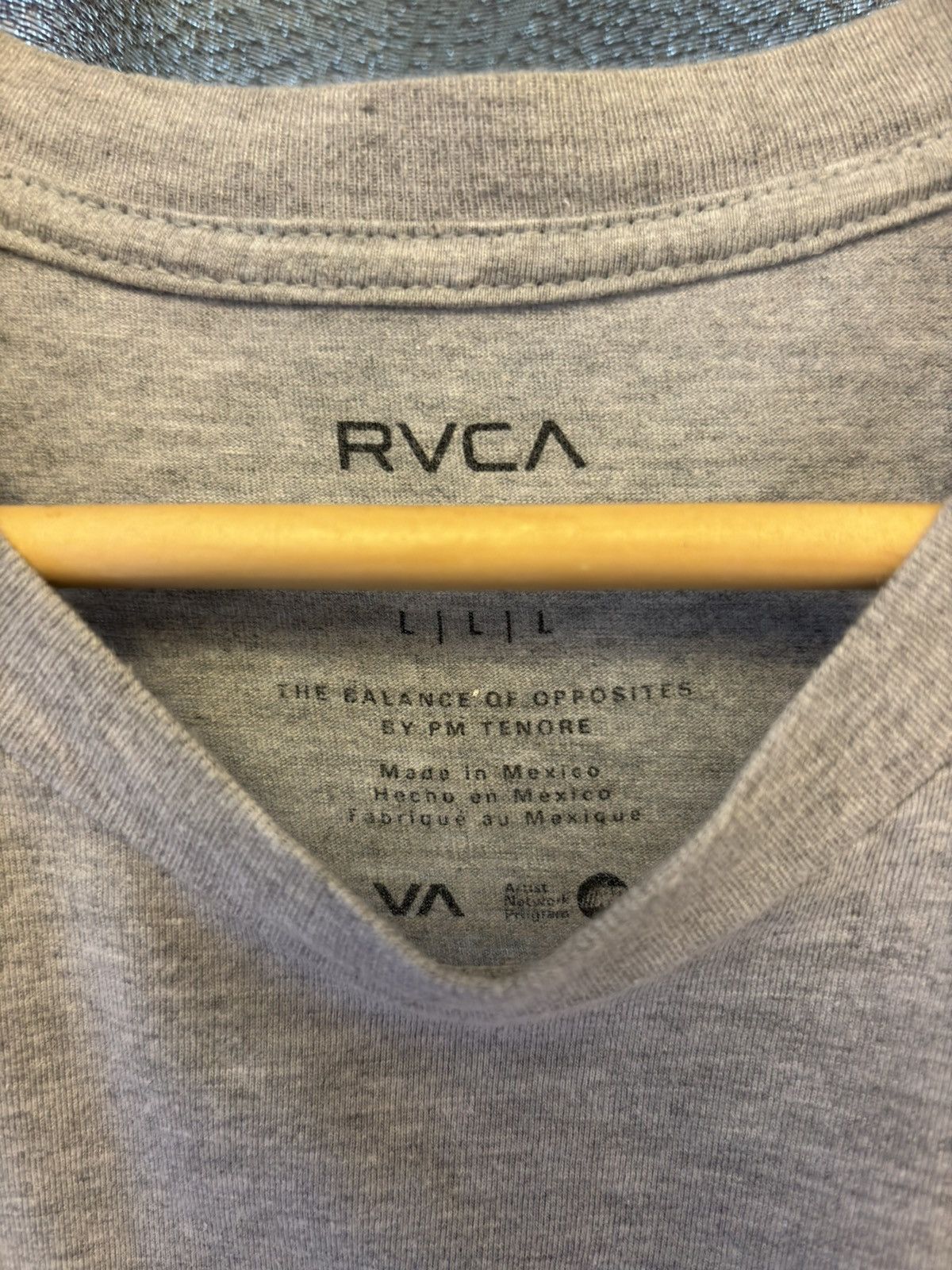 RVCA RVCA Logo T-Shirt Nature Industrialization (Tee) Size US L / EU 52-54 / 3 - 3 Thumbnail