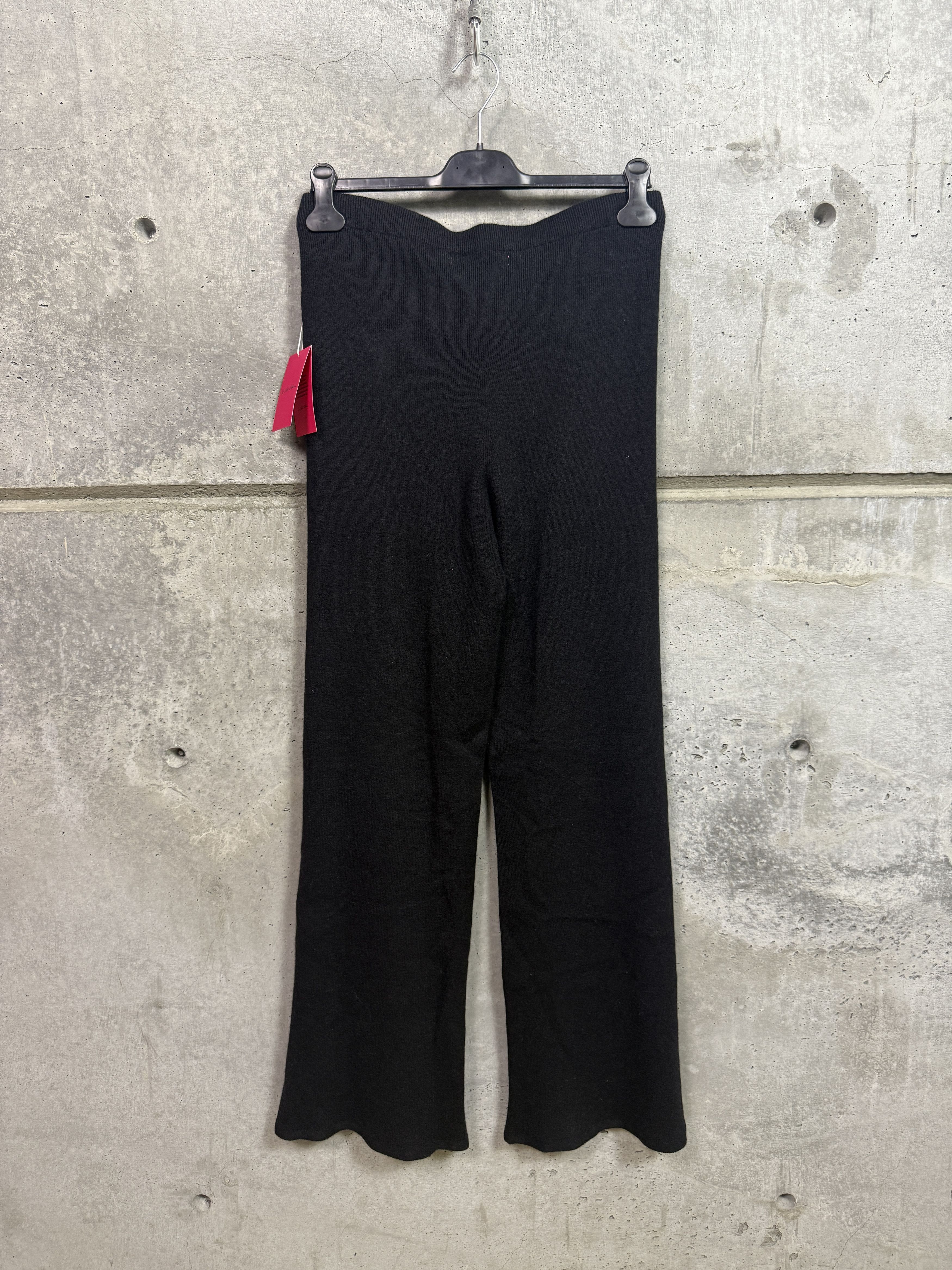 The Elder Statesman $895 The Elder Statesman Delicash Black Flare Pant Size 34" / US 12 / IT 48 - 7 Thumbnail