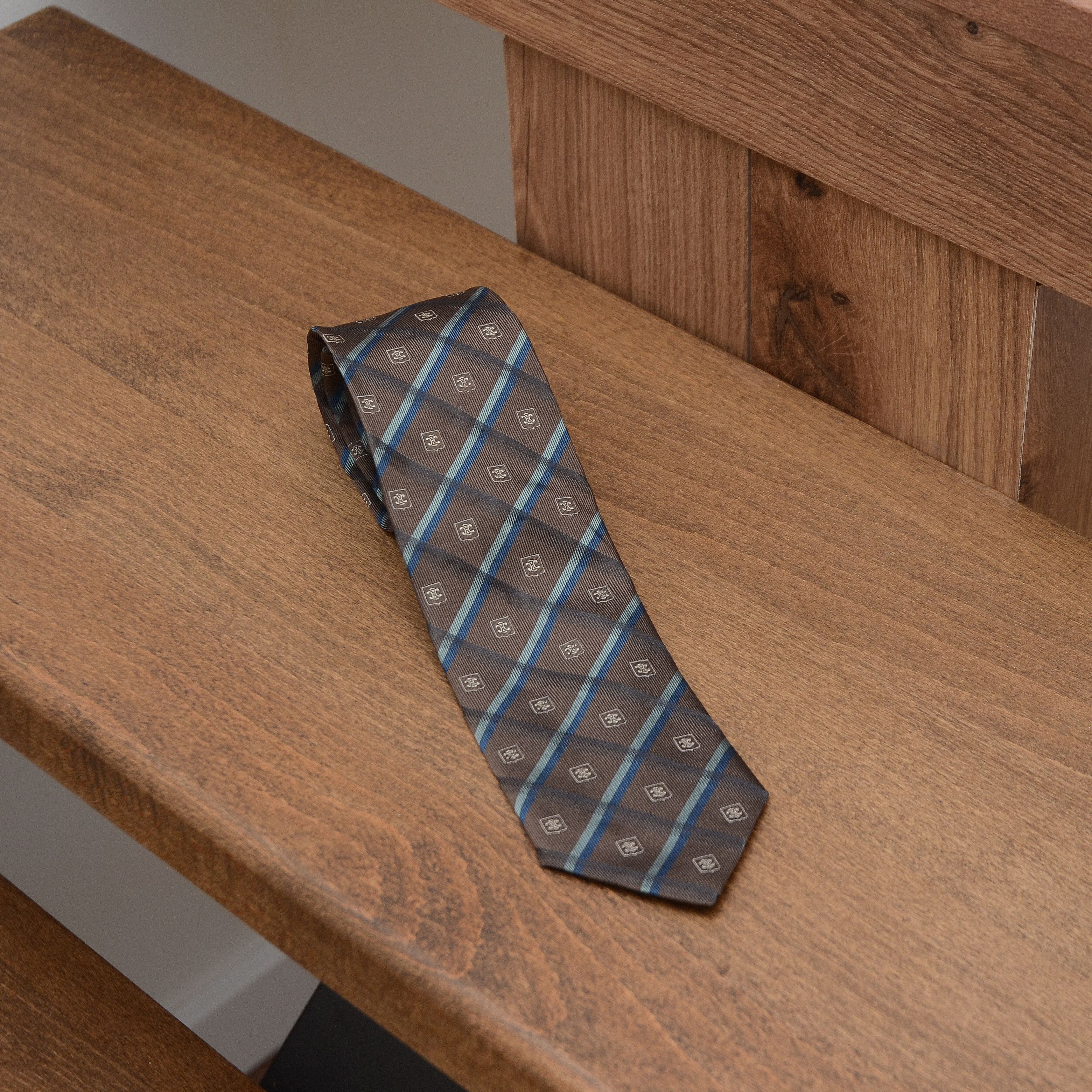 Celine × Vintage ❗️RARE Celine Paris Luxury 100% Silk Tie Vintage Monogram Size ONE SIZE - 2 Thumbnail