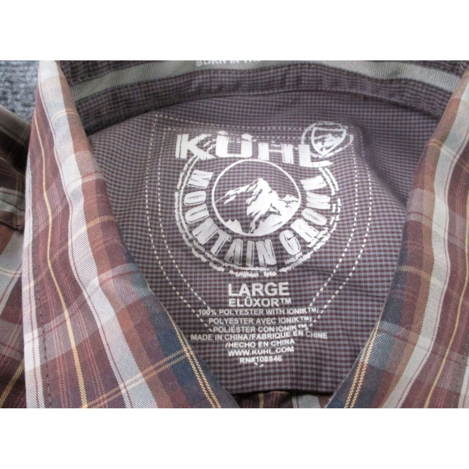 Vintage Kuhl Shirt Mens L Red Plaid Lightweight Work Outdoors Western Button-Up Size US L / EU 52-54 / 3 - 6 Thumbnail