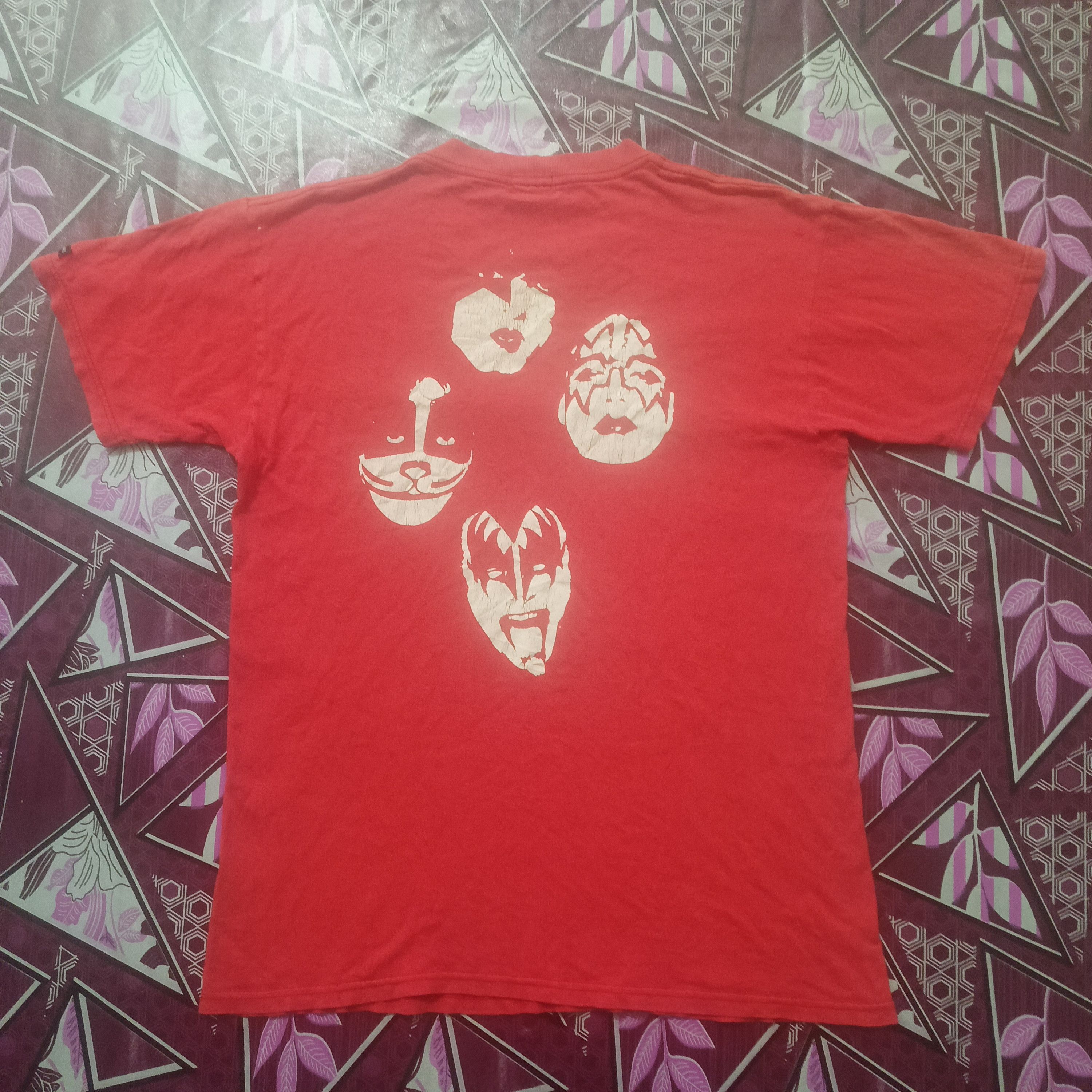 Vintage Vintage distressed Detroit Rock City Devil Angel Kiss Band Size US M / EU 48-50 / 2 - 1 Thumbnail