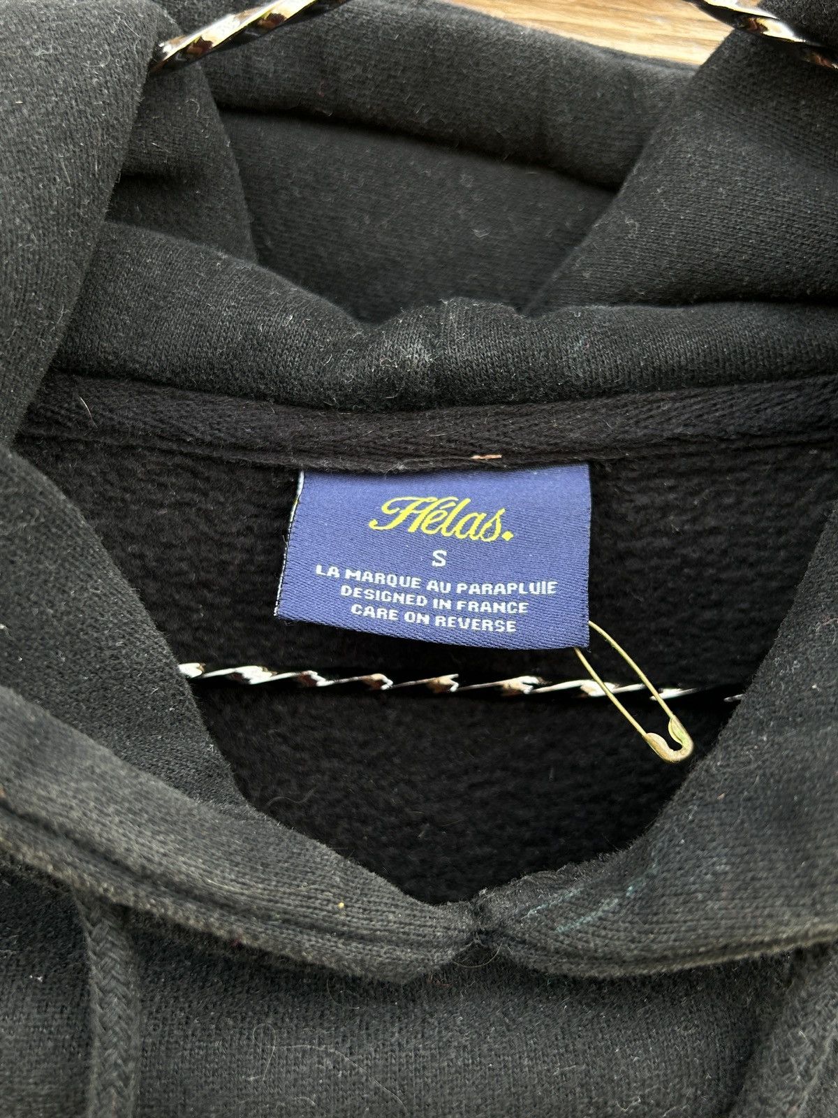 Helas Helas Umbrella Linerz Hoodie In Black Size US S / EU 44-46 / 1 - 8 Thumbnail