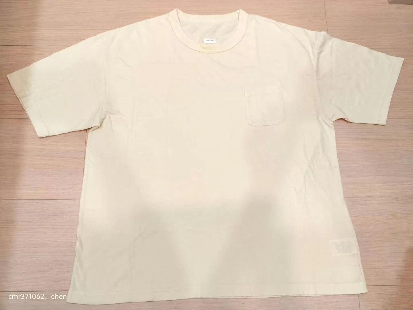 Visvim VISVIM 24SS AMPLUS S/S TEE distressed LT YELLOW 4 Crash Size US XL / EU 56 / 4 - 1 Thumbnail