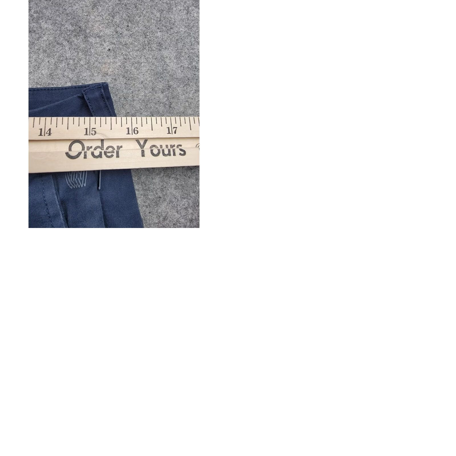 Vintage Mack Weldon Pants Mens 30x32 Blue Straight Fit Lyocell Cotton Stretch Casual Chino Size US 30 / EU 46 - 10 Thumbnail