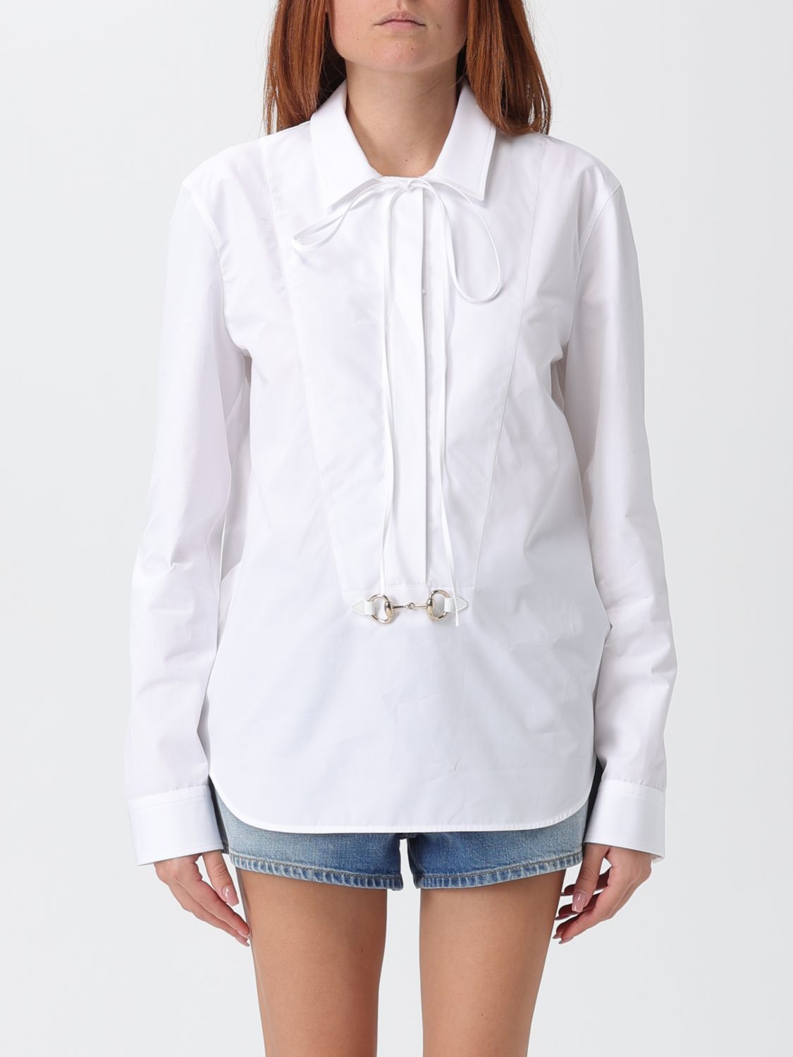 Gucci Gucci Shirt Woman White Size M / US 6-8 / IT 42-44 - 1 Thumbnail