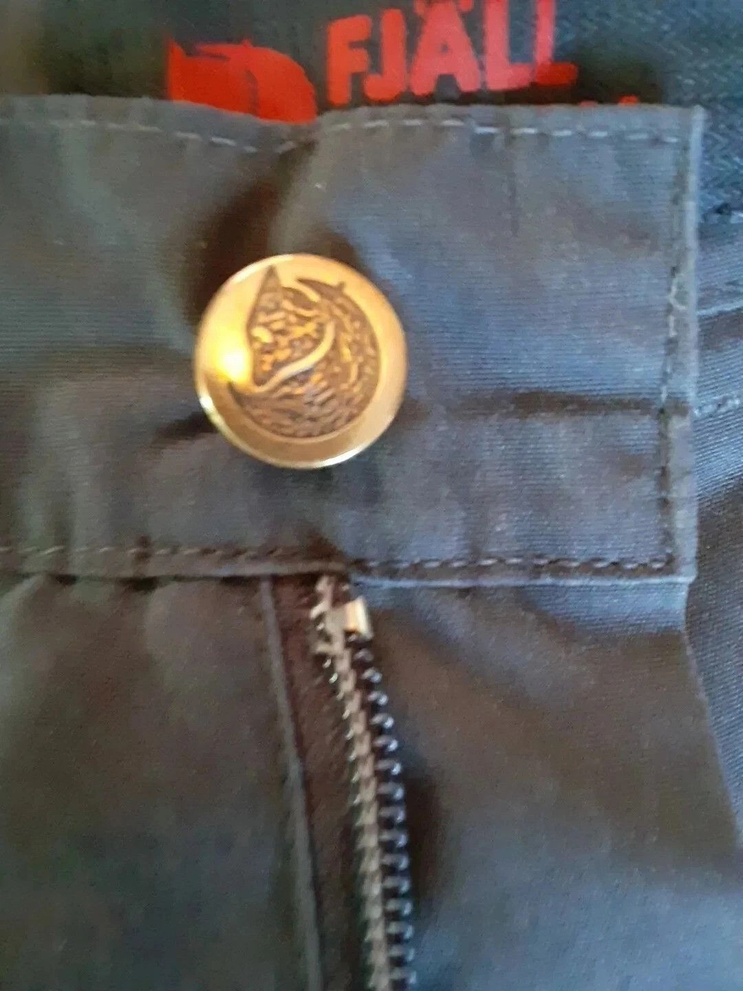 Fjallraven G1000 Charcoal Convertible Pants Hiking