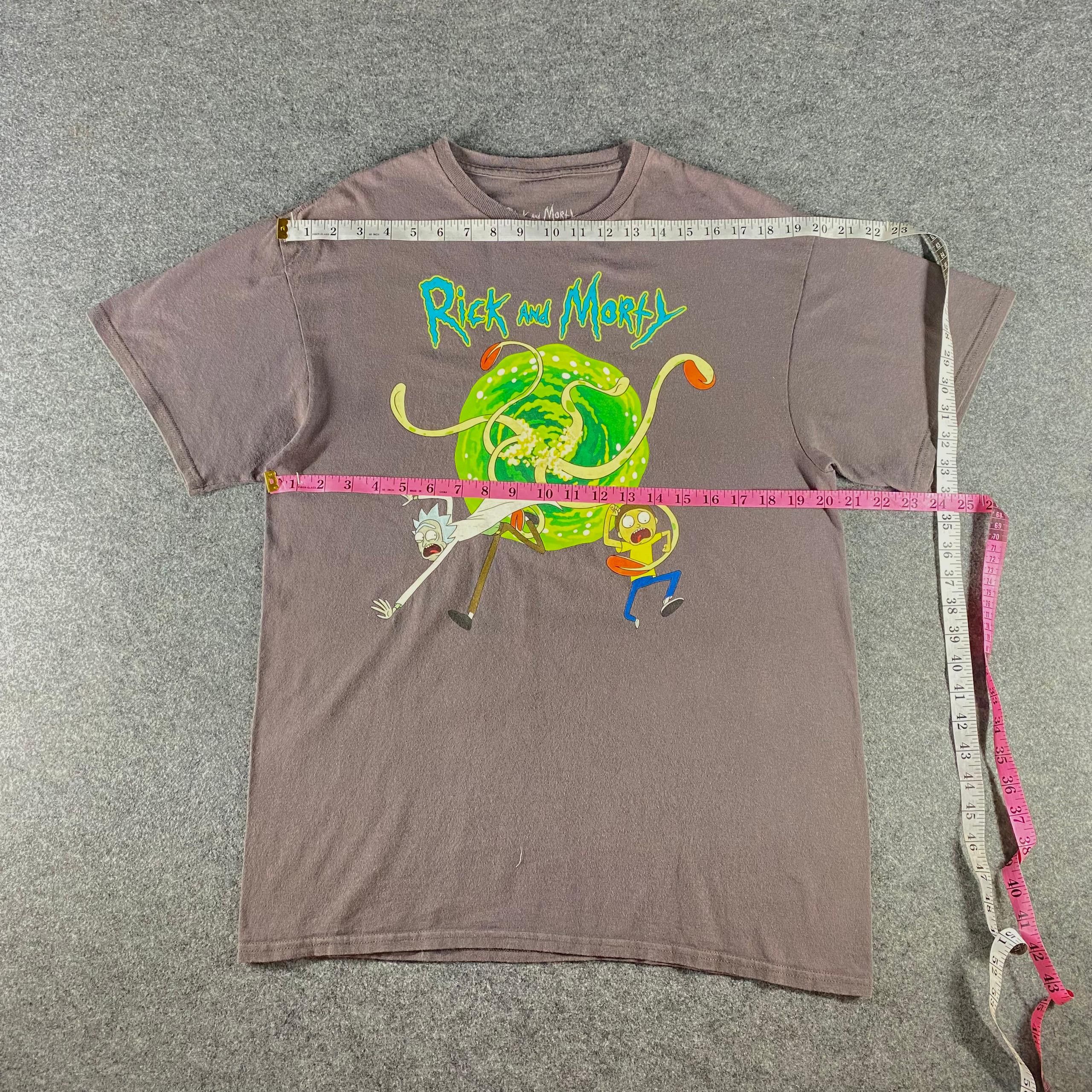 Anime Vintage Rick & Morty Anime Tshirt Size US L / EU 52-54 / 3 - 3 Thumbnail
