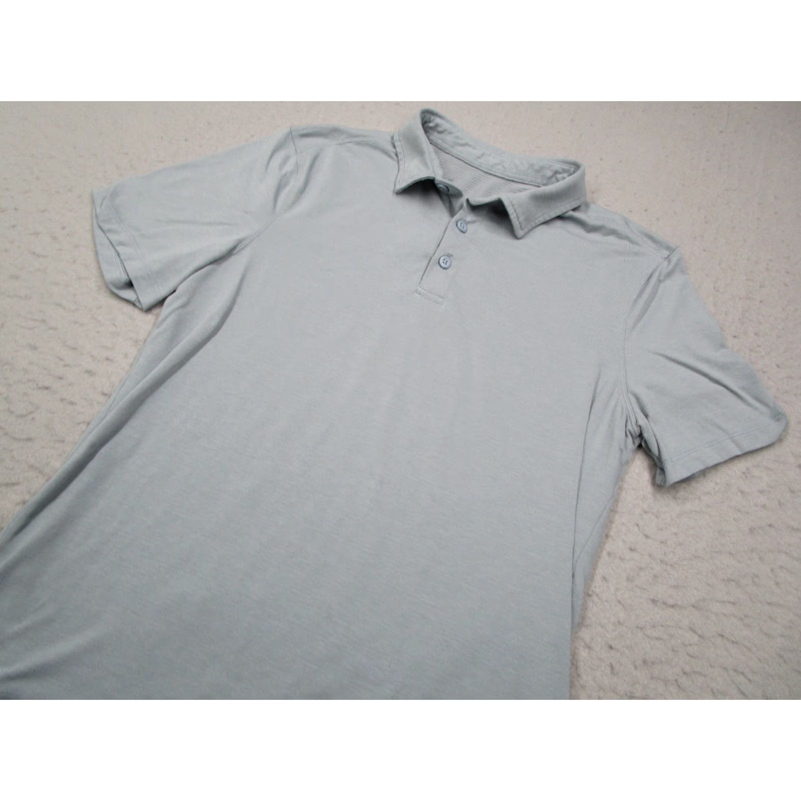 Lululemon Lululemon Shirt Mens Small Blue Polo Performance Stretch Active Golf Shirt Size US S / EU 44-46 / 1 - 2 Thumbnail
