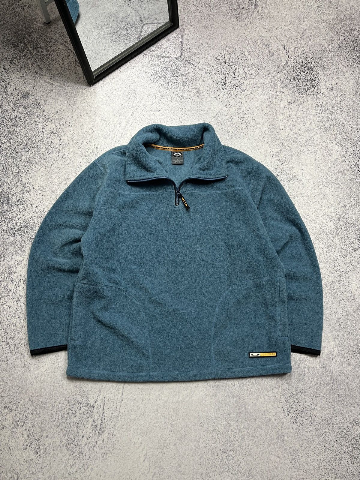 Oakley Vintage 00’s Oakley Software Fleece Jacket Goprcore Hype Y2k Size US L / EU 52-54 / 3 - 1 Thumbnail