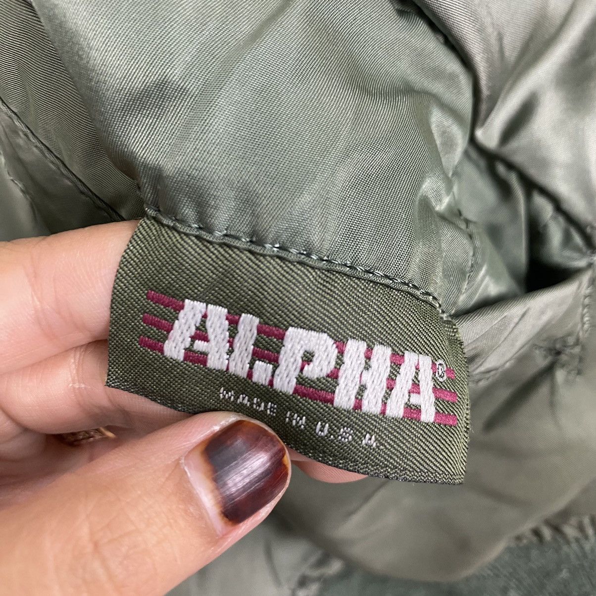 Alpha Industries Alpha Industries MA-1 reversable bomber jacket Size US L / EU 52-54 / 3 - 16 Thumbnail