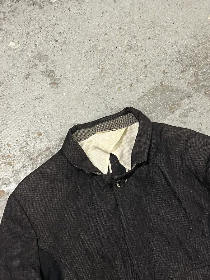 Marithe + Francois Girbaud 2000s Marithé + François Girbaud Black Light Blazer Jacket Size 44R - 5 Thumbnail