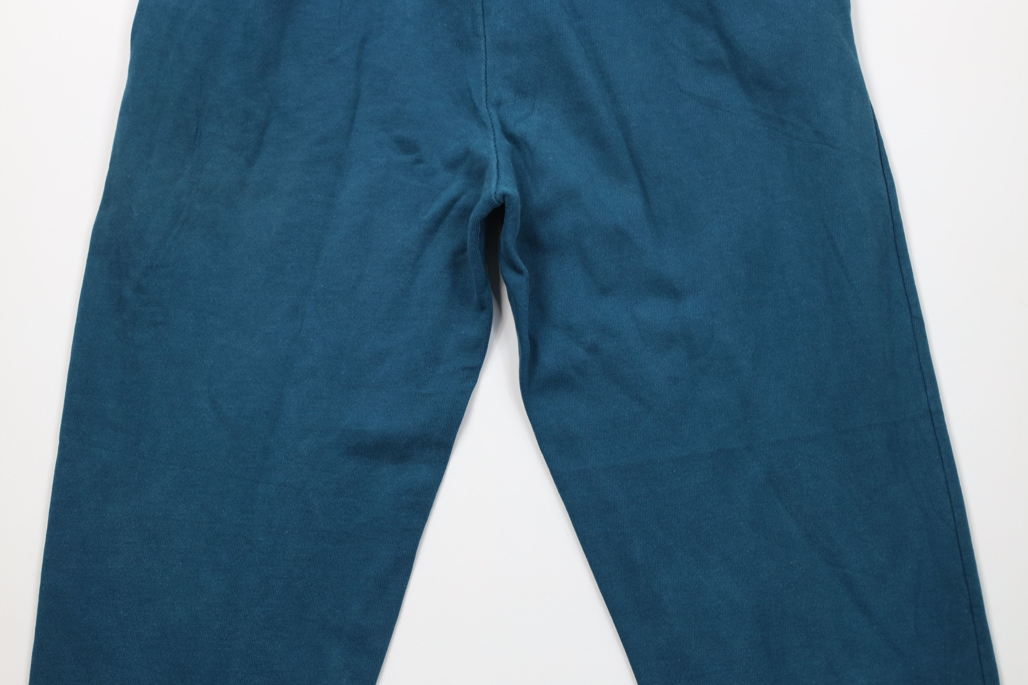 Champion Vintage 90s Champion Spell Sweatpants Joggers Pants Blue USA Size US 38 / EU 54 - 13 Thumbnail