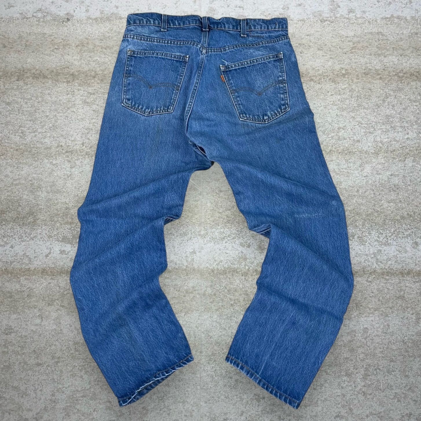 Levi's True Vintage 70s Levis Jeans 33x30 Straight Fit Medium Wash Size US 33 - 1 Thumbnail