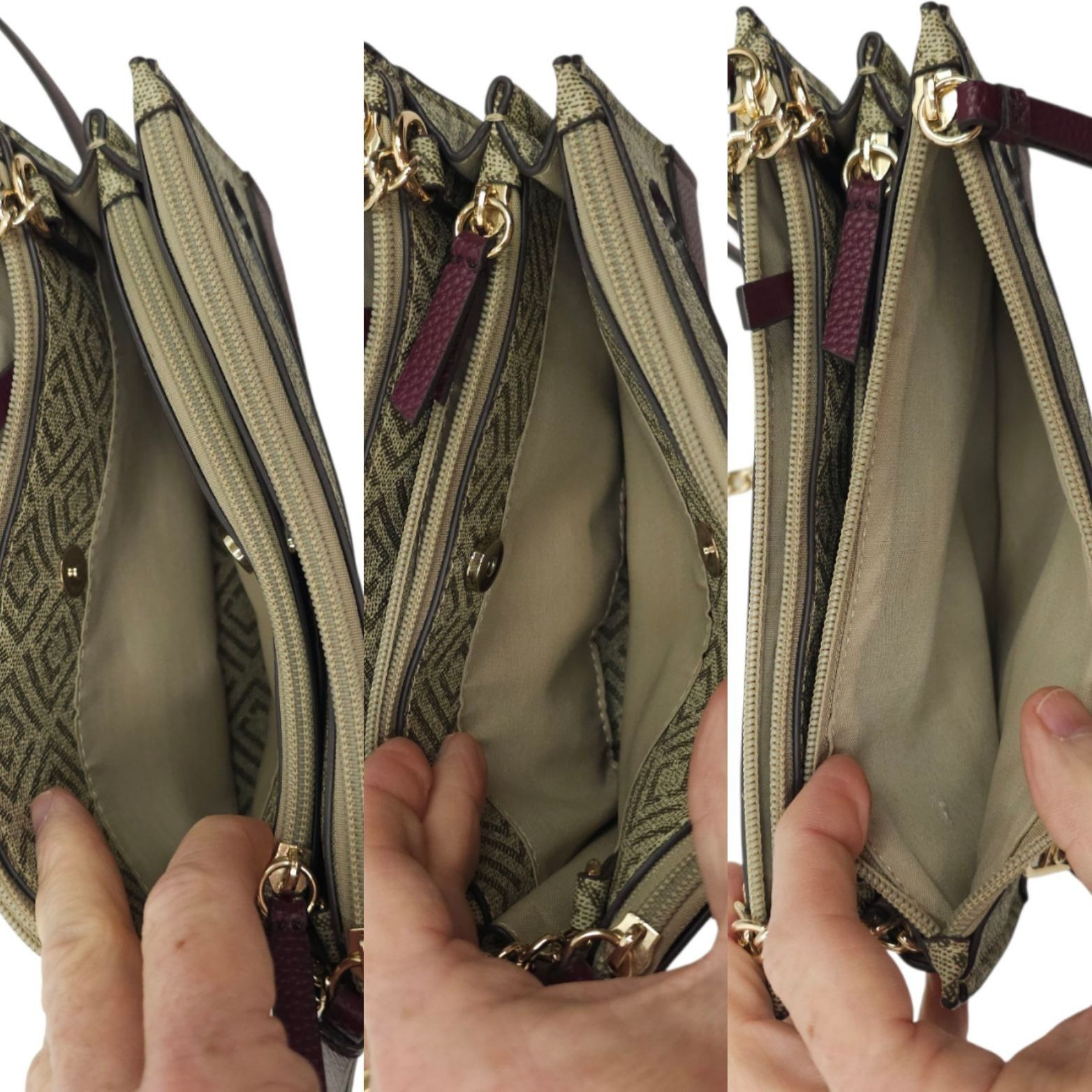 Liz Claiborne Liz Claiborne Hayden Crossbody Bag Pockets Slim Silhouette Size ONE SIZE - 5 Thumbnail