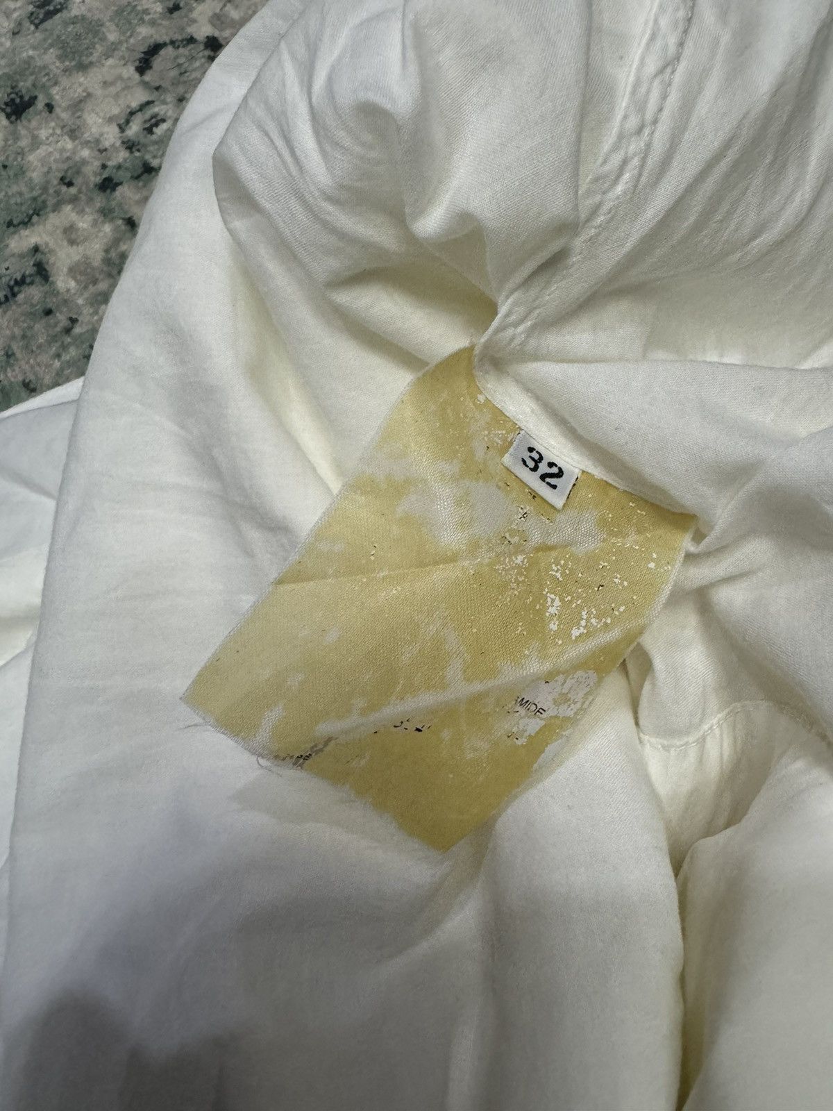 Jil Sander × Vintage VINTAGE JIL SANDER OFF WHITE MID LENGTH SKIRT Size 28" / US 6 / IT 42 - 5 Thumbnail