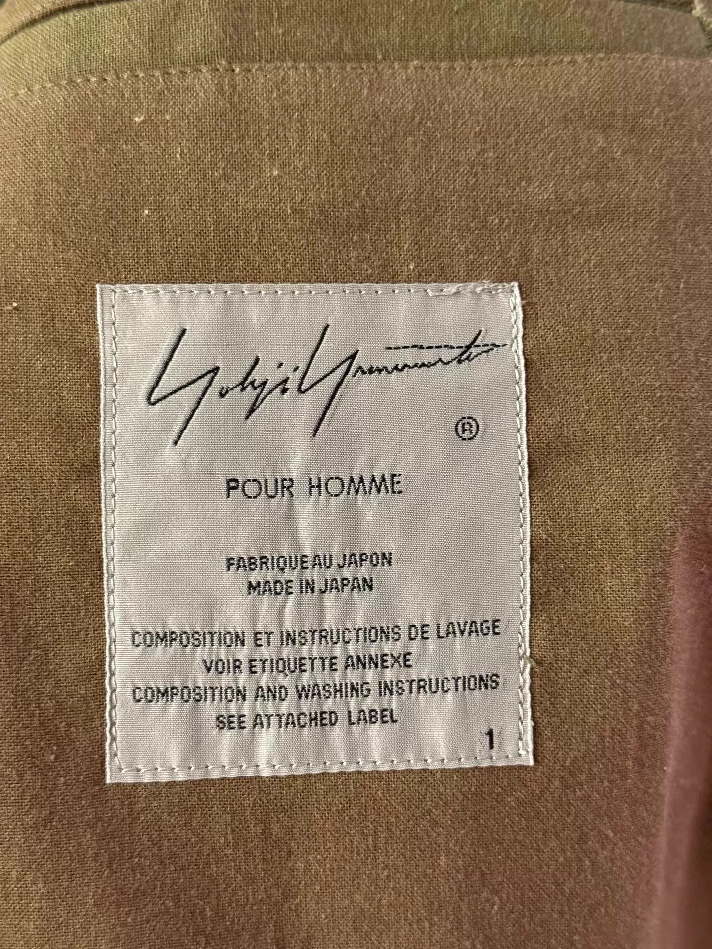Yohji Yamamoto Yohji Yamamoto Pour Homme 17ss Portrait Hand-Painted Suit Size US S / EU 44-46 / 1 - 5 Thumbnail