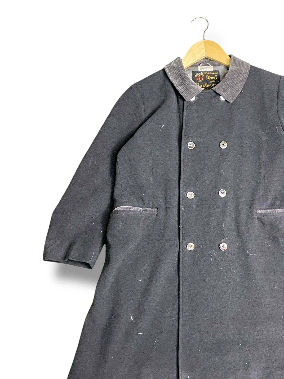 Vintage Cashmere Wool x L.Marcolana Coat (30) Size US S / EU 44-46 / 1 - 2 Thumbnail