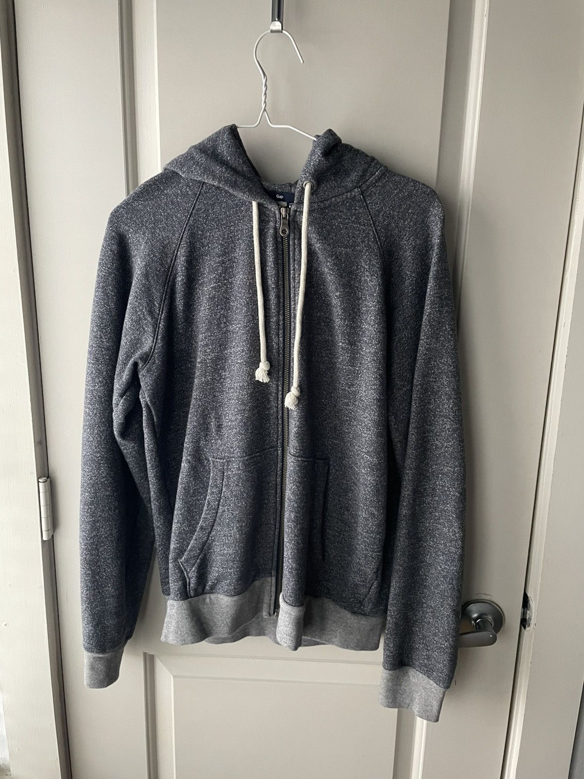 Gap Gap men’s blue heather zip hoodie small Size US S / EU 44-46 / 1 - 1 Thumbnail