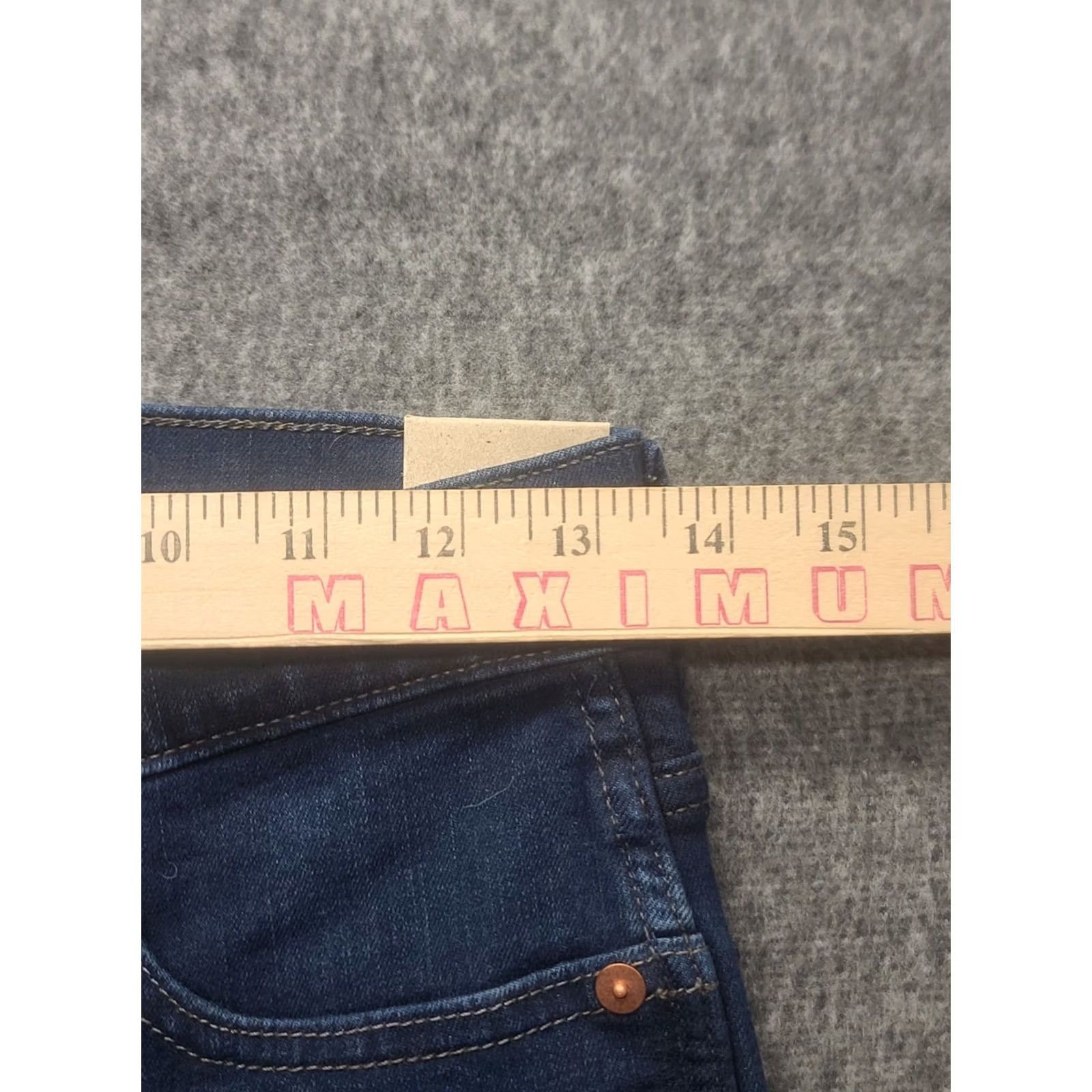 Madewell Madewell Jeans Womens 27x29 Skinny High Rise Ankle Pockets Denim Blue 27 Slim Regular Womens Sounds Size 27" / US 4 / IT 40 - 4 Thumbnail