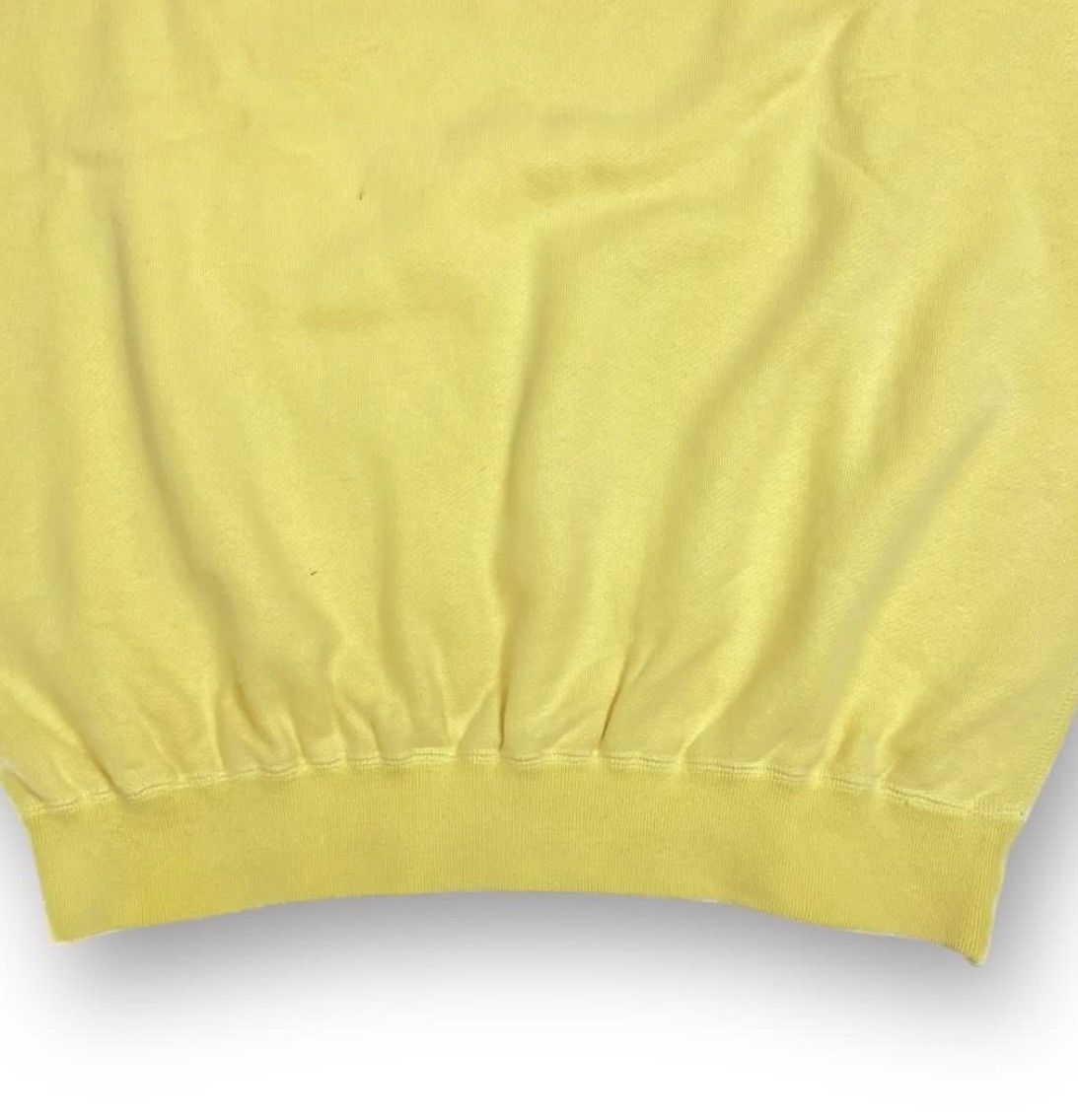 Polo Ralph Lauren Vintage Polo Ralph Lauren Yellow Knitwear Size US L / EU 52-54 / 3 - 2 Thumbnail