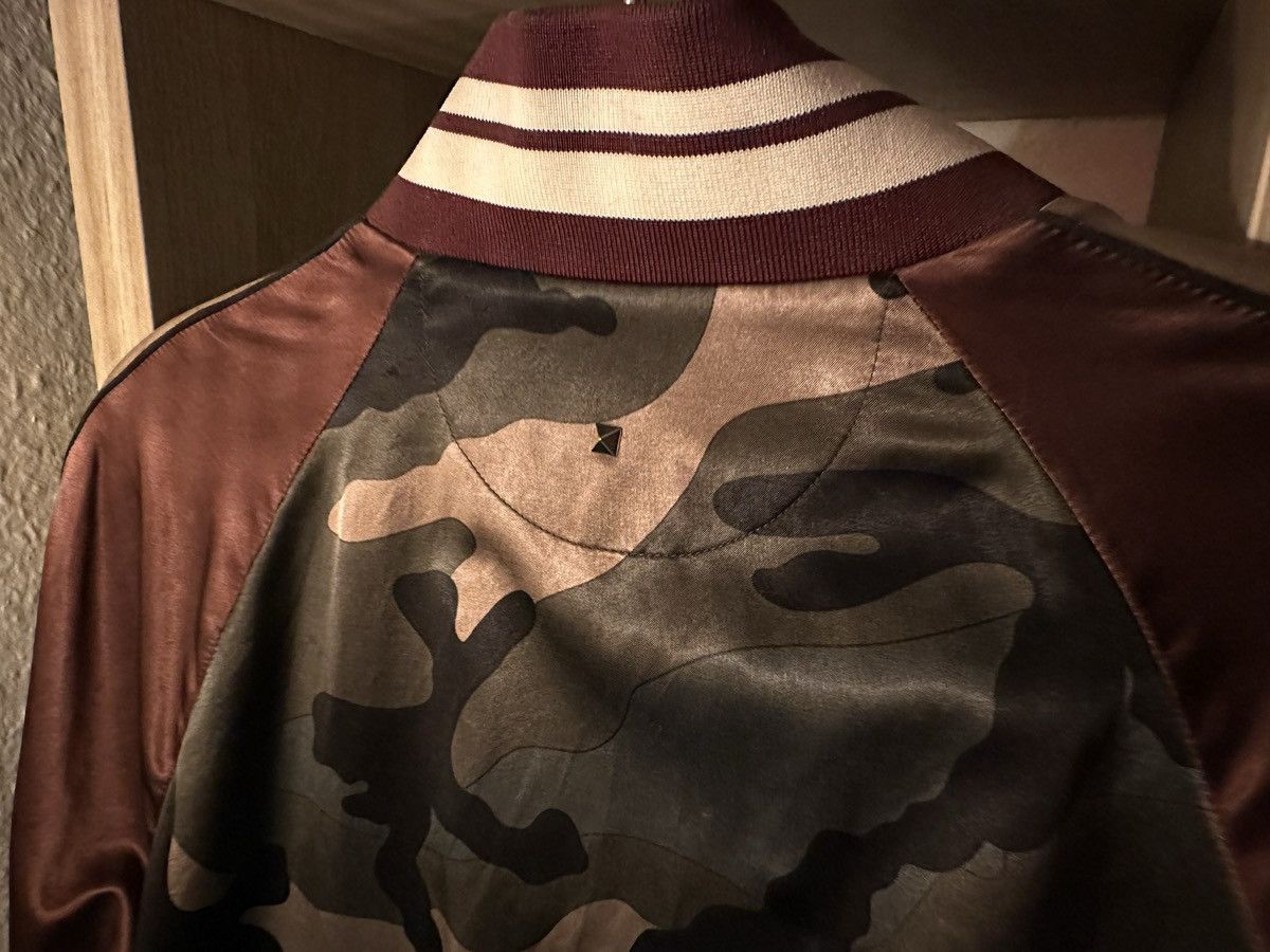 Valentino Valentino Green Camouflage Souvenir Jacket Size US M / EU 48-50 / 2 - 6 Thumbnail